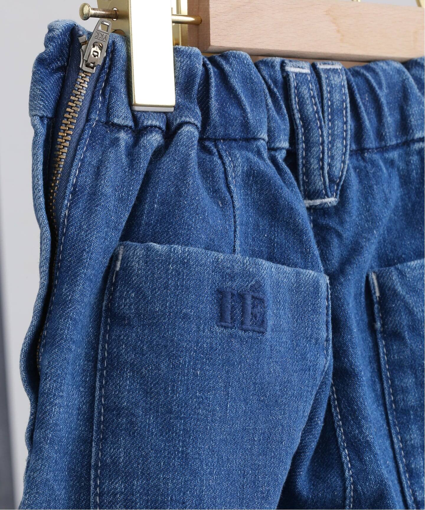 DAILY DENIM COLLECTION】ストレートデニムパンツ kids（キッズウェア 