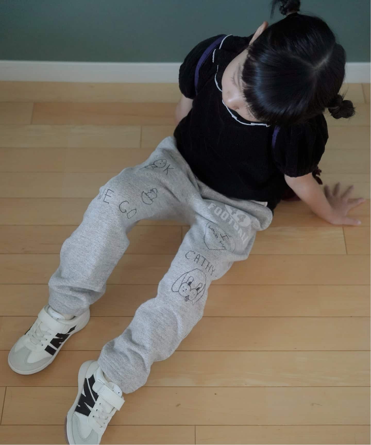 DENIM DUNGAREE/デニムダンガリー】別注スウェットパンツ（100-120cm