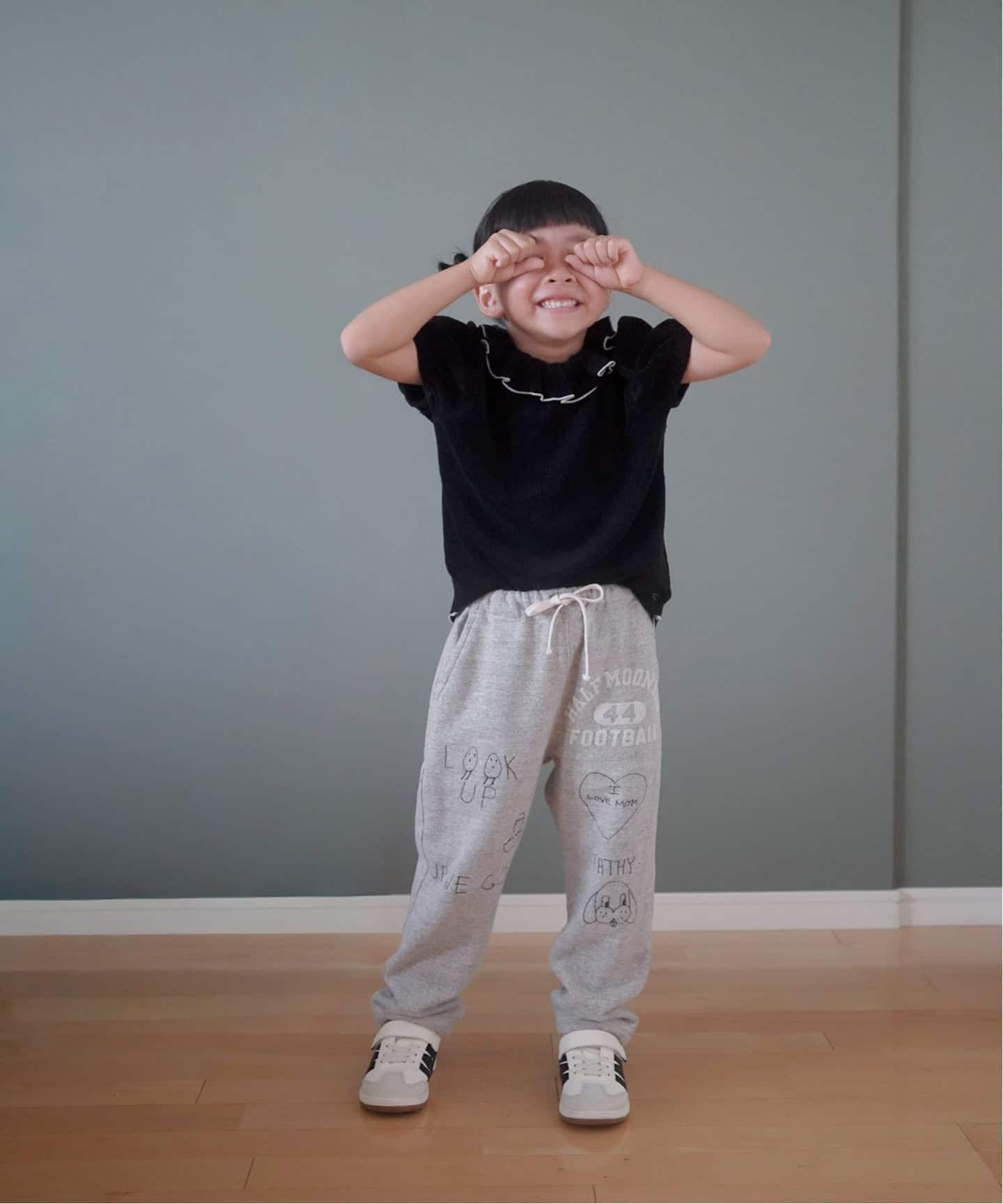 デニムダンガリー Boys' Store デニムスウェットパンツ　サイズ02 DENIM DUNGAREE/デニムダンガリー】別注スウェットパンツ（100-120cm