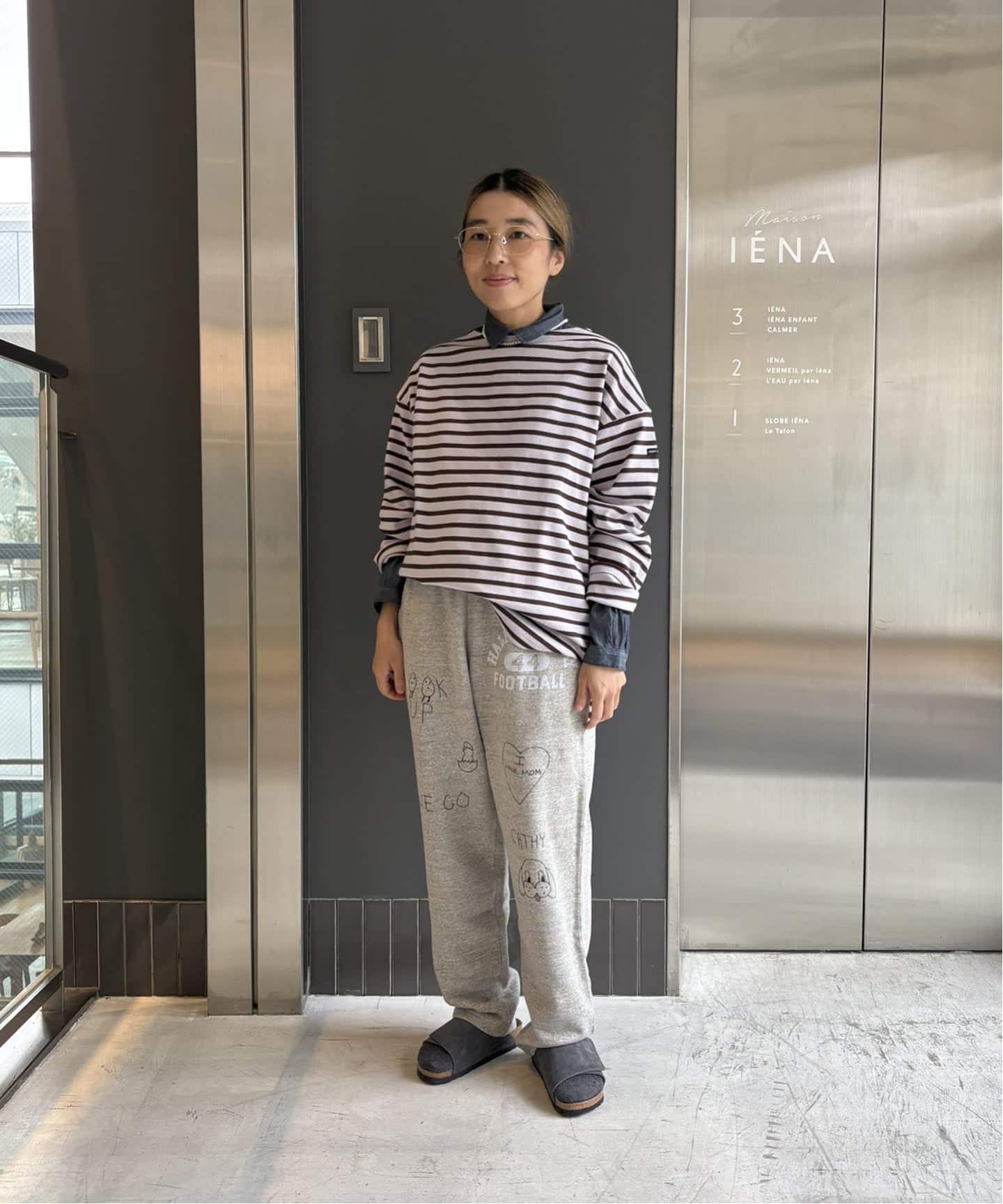 デニムダンガリー Boys' Store デニムスウェットパンツ　サイズ02 DENIM DUNGAREE/デニムダンガリー】別注スウェットパンツ（大人サイズ