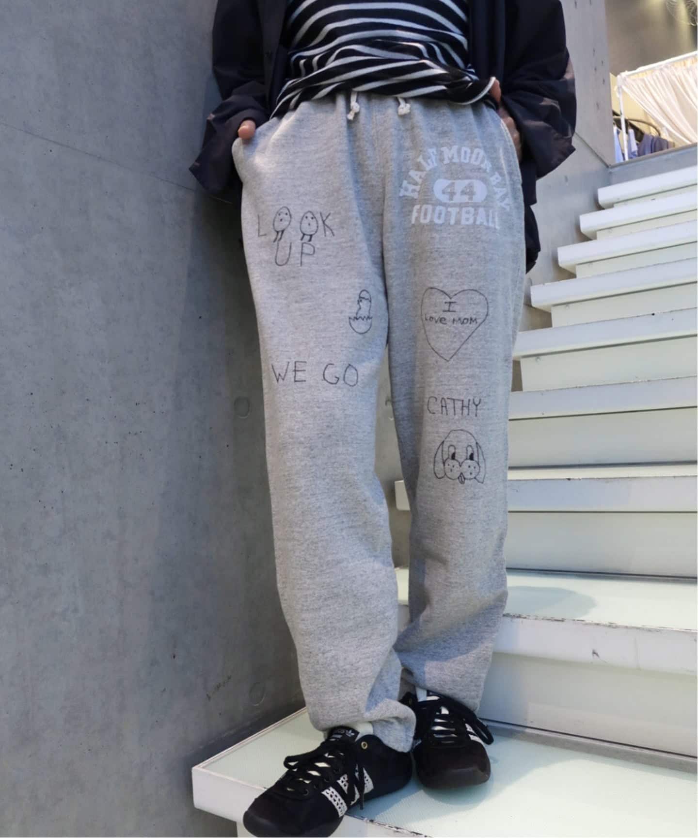 デニムダンガリー Boys' Store デニムスウェットパンツ　サイズ02 DENIM DUNGAREE/デニムダンガリー】別注スウェットパンツ（大人サイズ