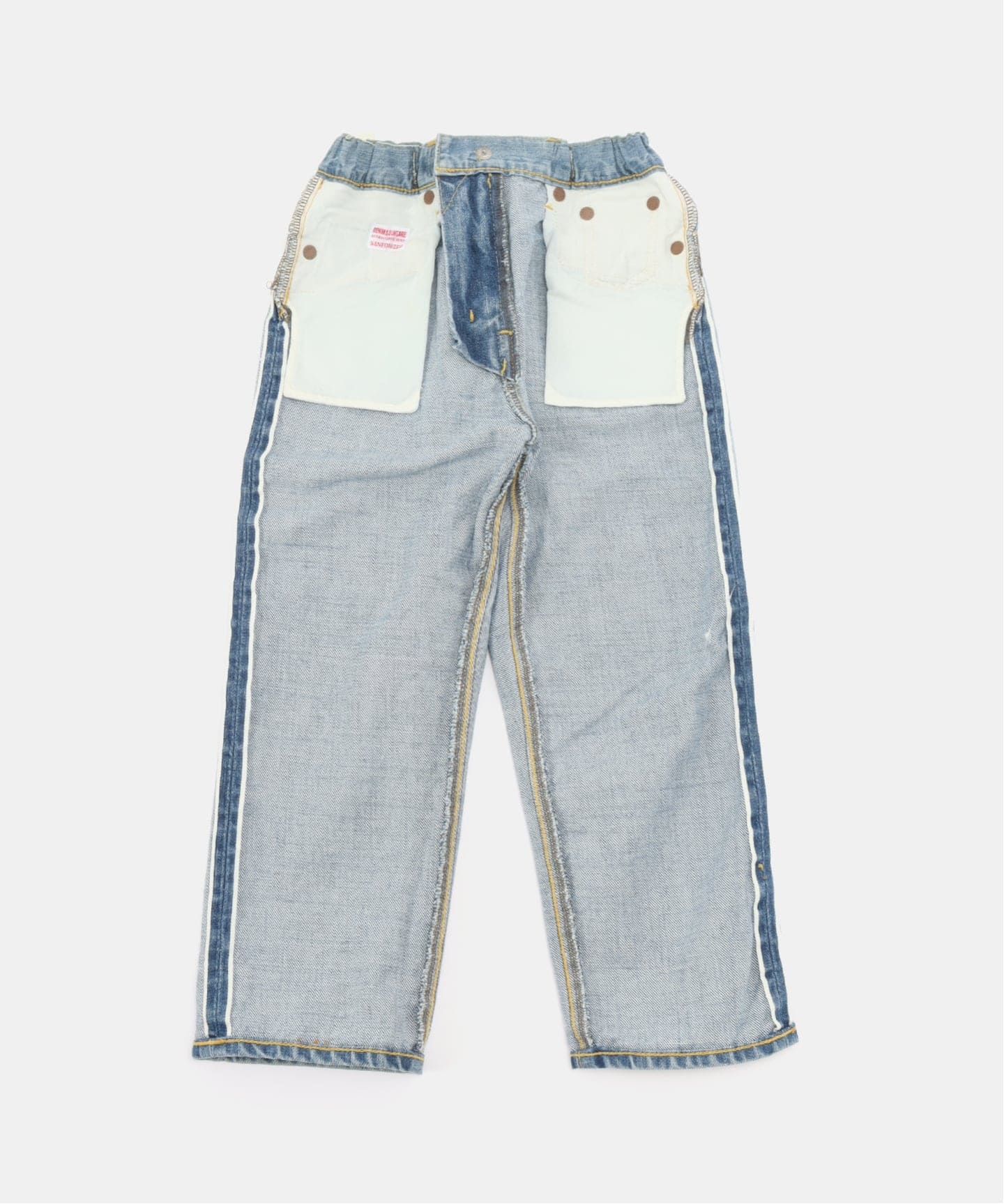 DENIM DUNGAREE/デニムダンガリー】ラクガキデニムパンツ（110-120cm