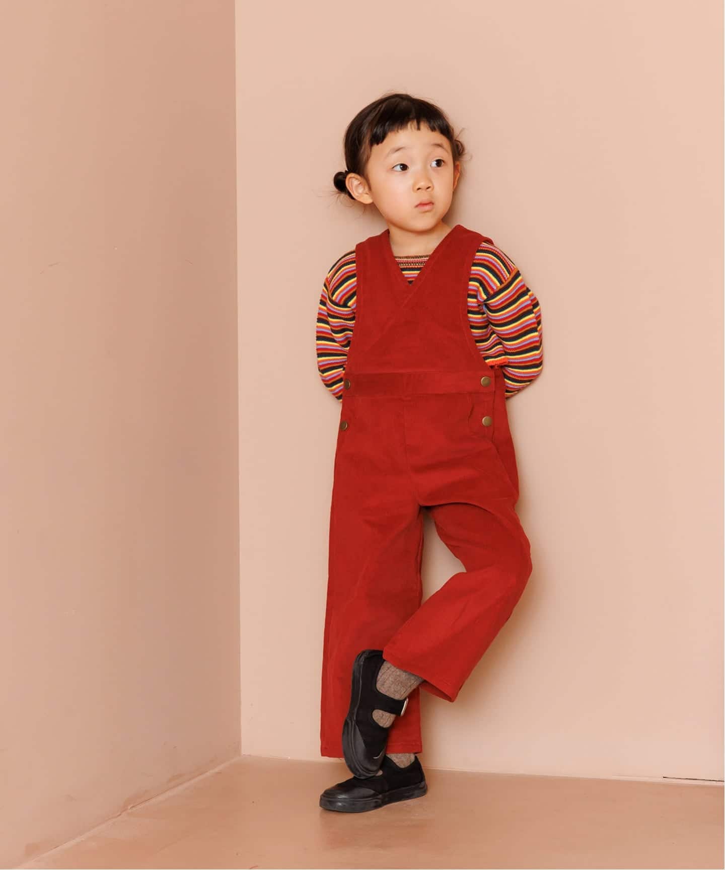 &PAL/アンドパル】カシュクールサロペット（80-120cm）（キッズウェア