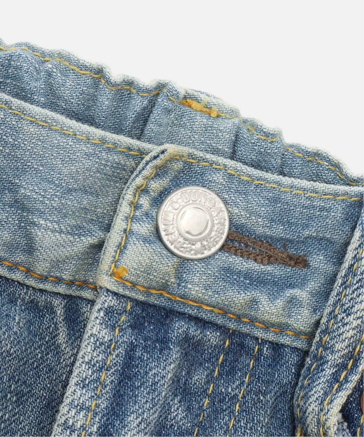 DENIM DUNGAREE/デニムダンガリー】ラクガキデニムパンツ（130cm