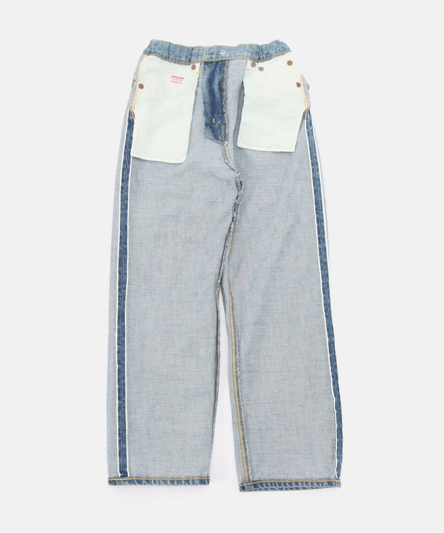 DENIM DUNGAREE/デニムダンガリー】ラクガキデニムパンツ（130cm