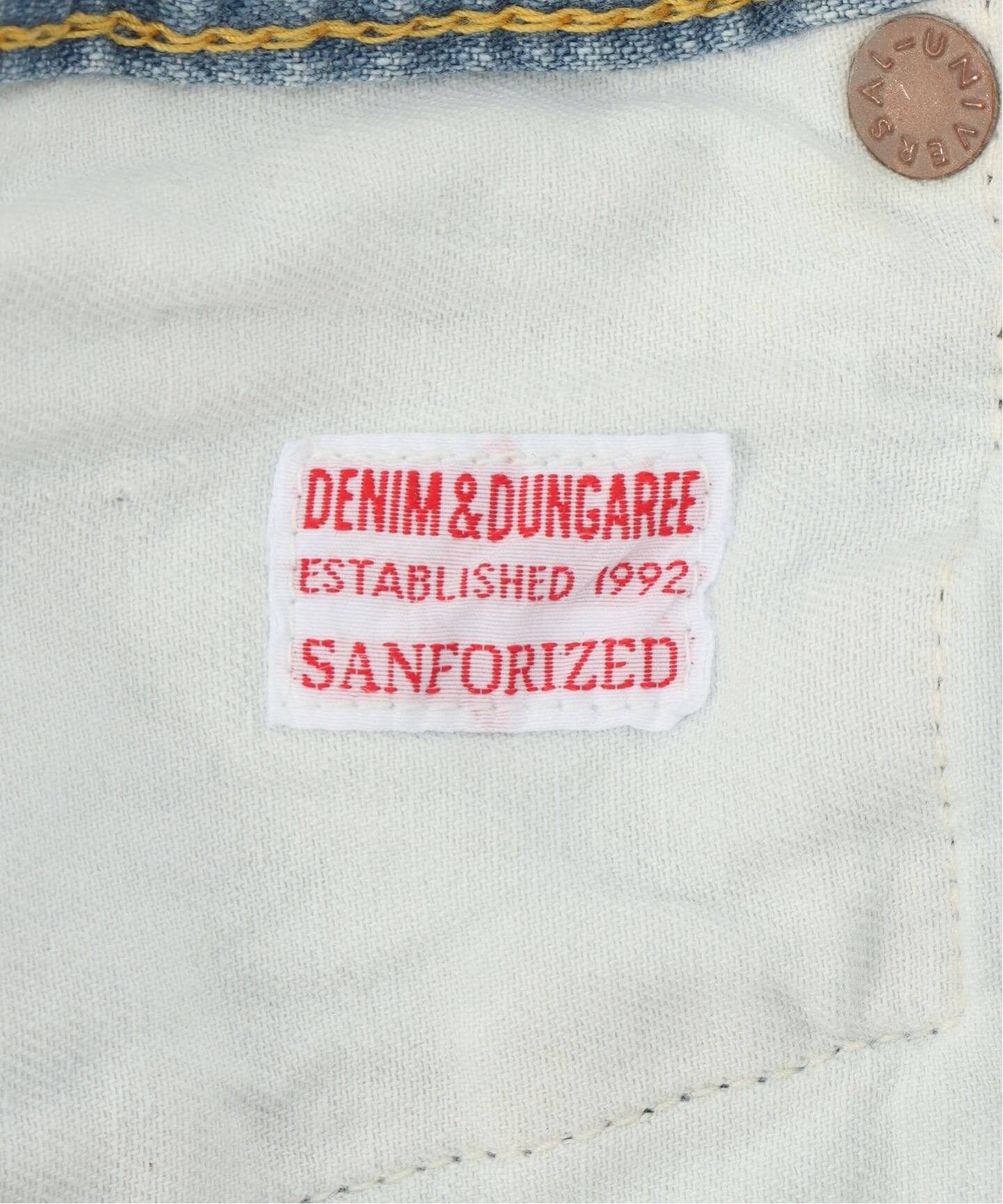 DENIM DUNGAREE/デニムダンガリー】ラクガキデニムパンツ（130cm