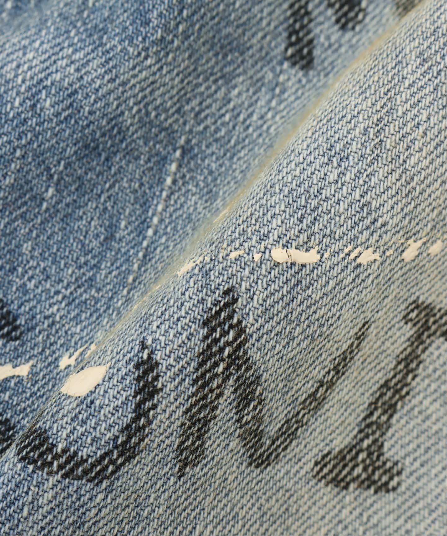 DENIM DUNGAREE/デニムダンガリー】ラクガキデニムパンツ（130cm