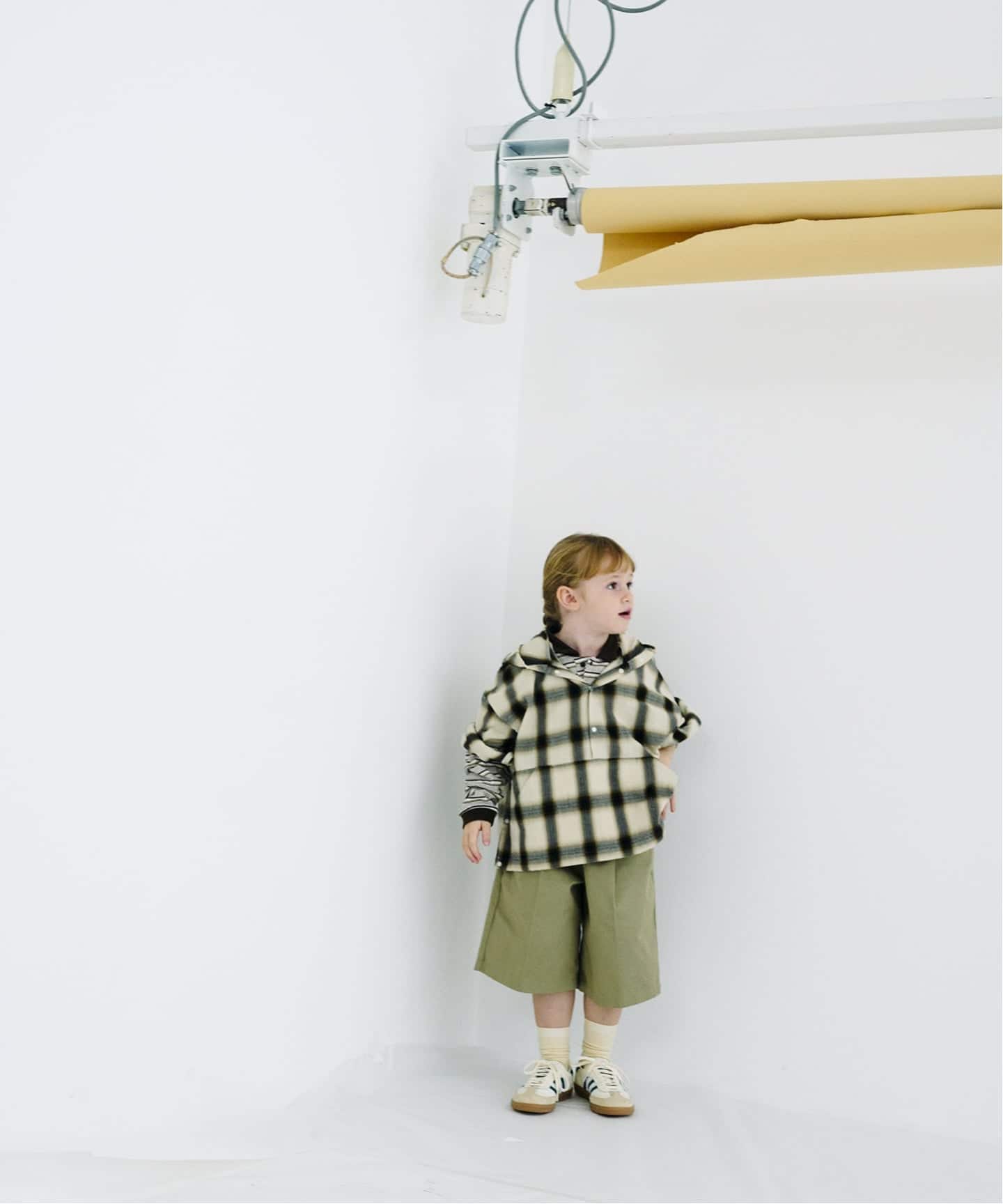 MOUN TEN./マウンテン】 chino midi pants（110-140cm）（キッズウェア