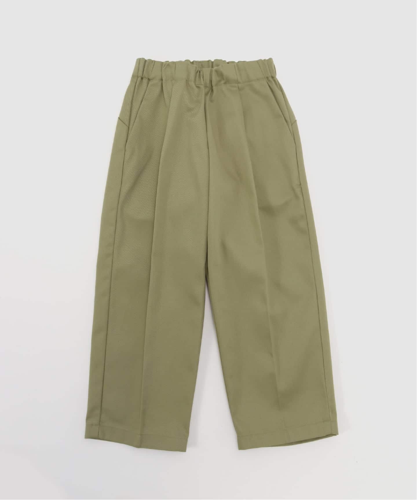 MOUN TEN./マウンテン】 chino wide pants（110-140cm）（キッズウェア