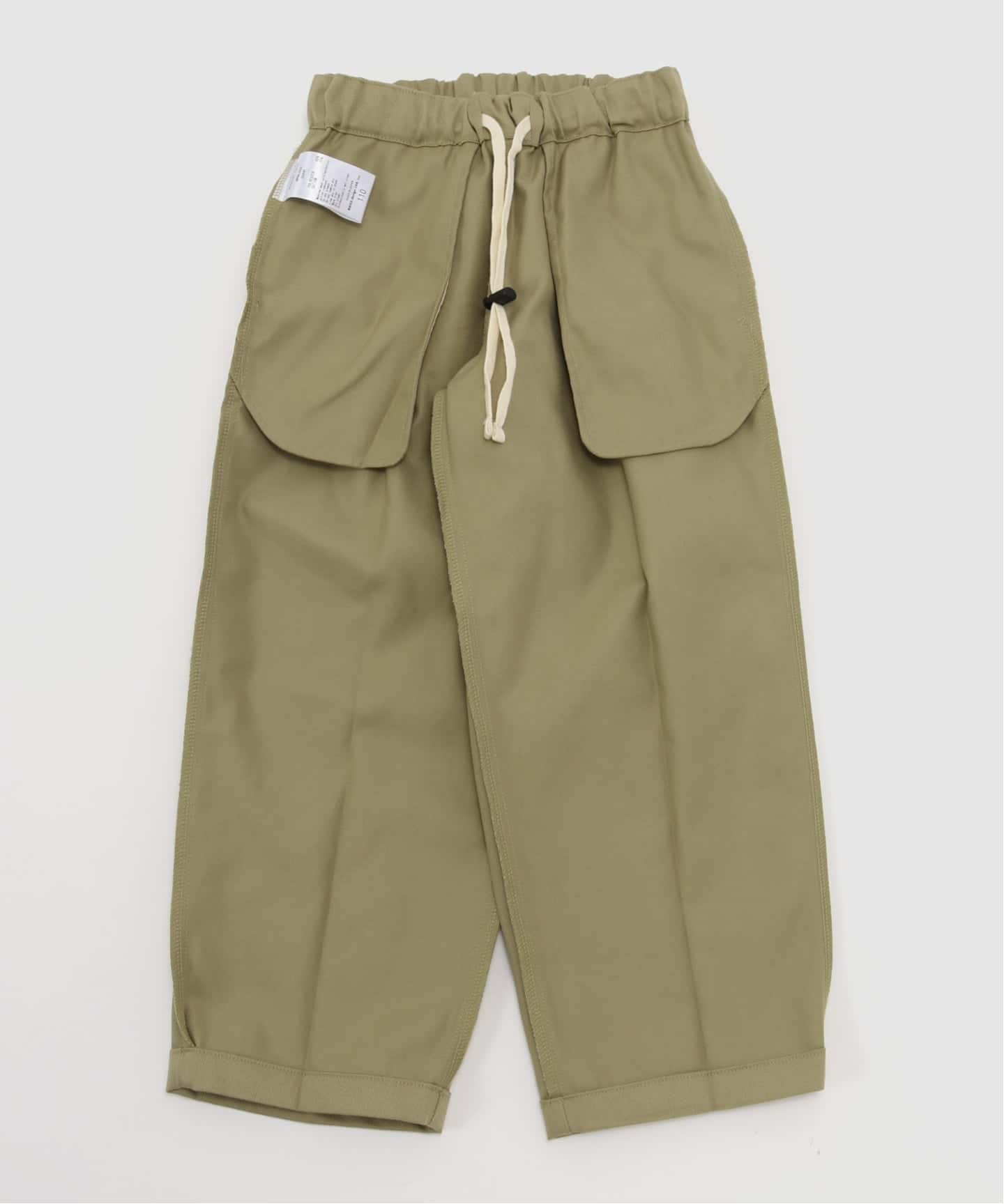 MOUN TEN./マウンテン】 chino wide pants（110-140cm）（キッズウェア