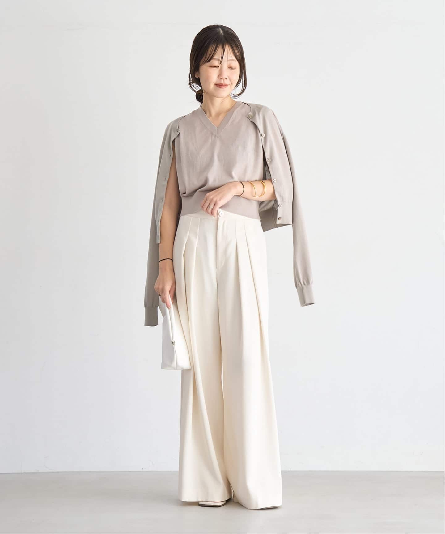 予約》Tuck Wide パンツ（その他パンツ）｜Plage（プラージュ）の通販