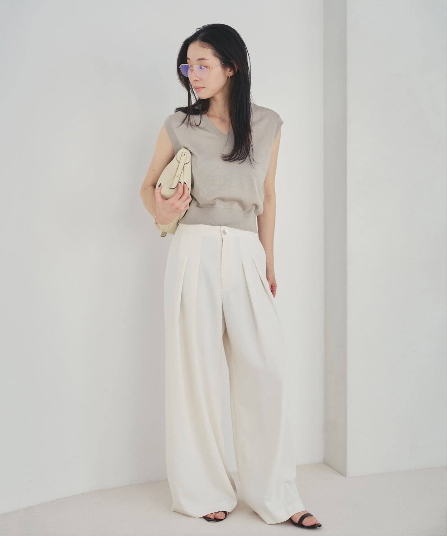 予約》Tuck Wide パンツ（その他パンツ）｜Plage（プラージュ）の通販