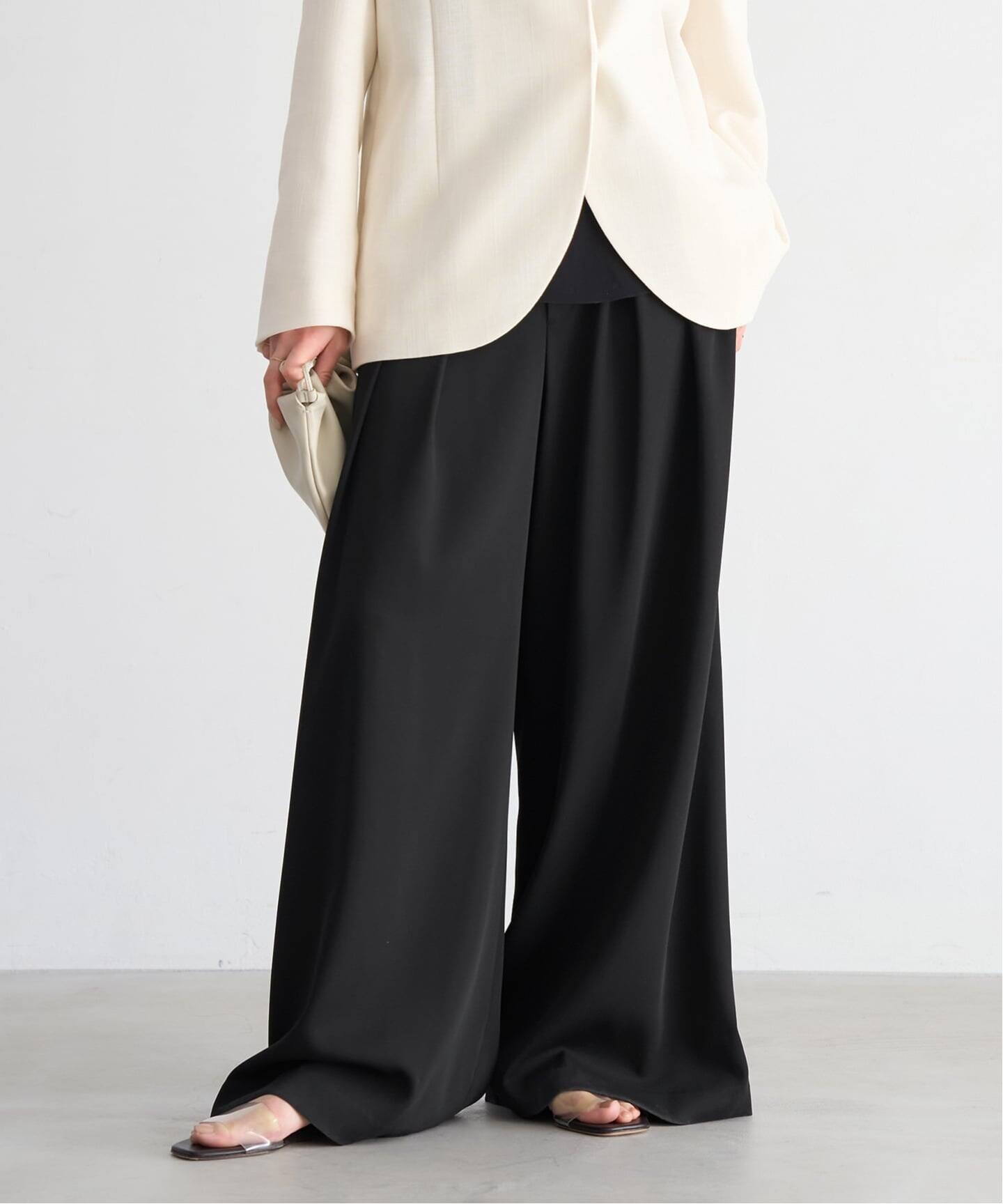 Tuck Wide パンツ（その他パンツ）｜Plage（プラージュ）の通販