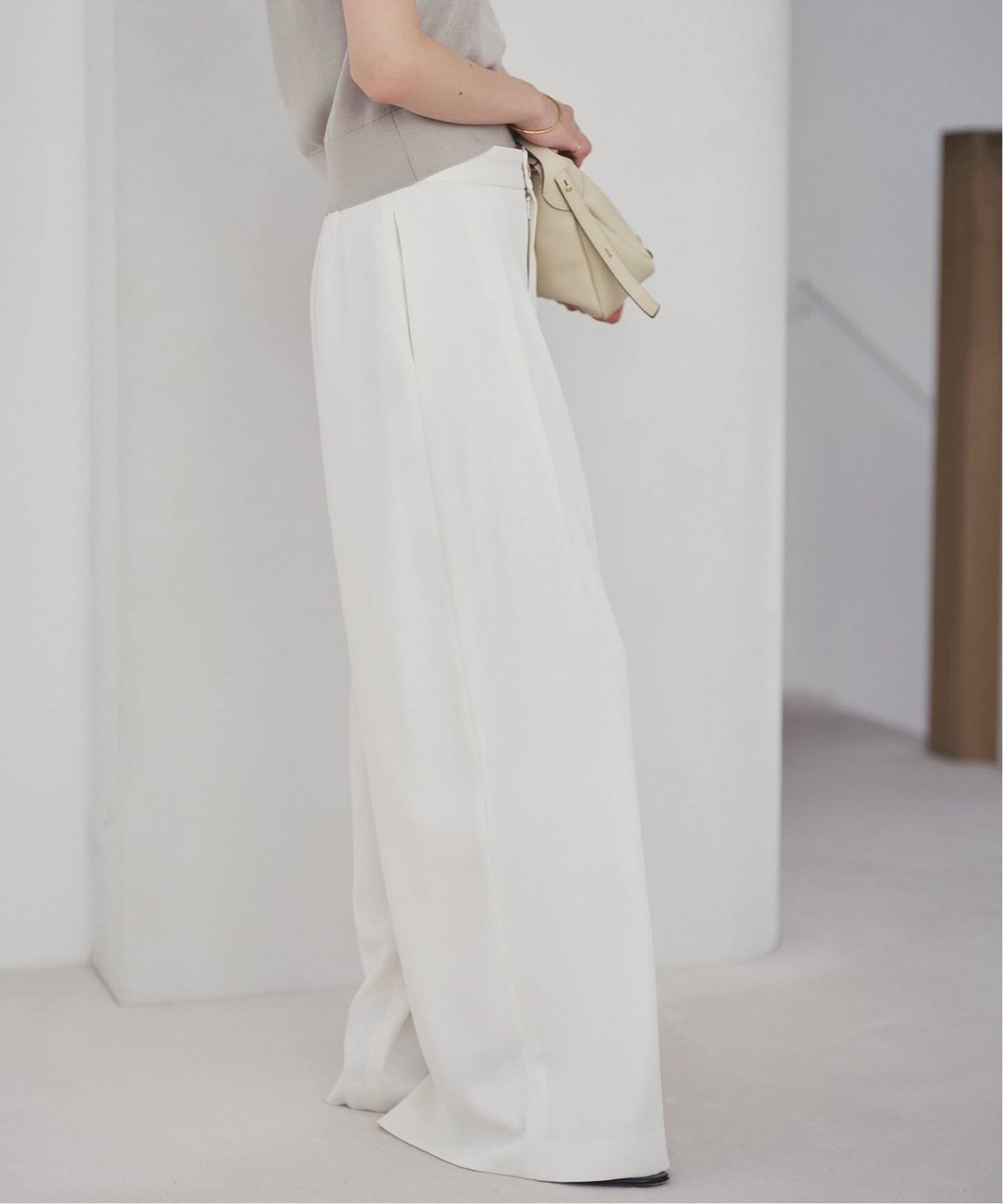 Tuck Wide パンツ（その他パンツ）｜Plage（プラージュ）の通販