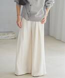 《予約》Tuck Wide パンツ