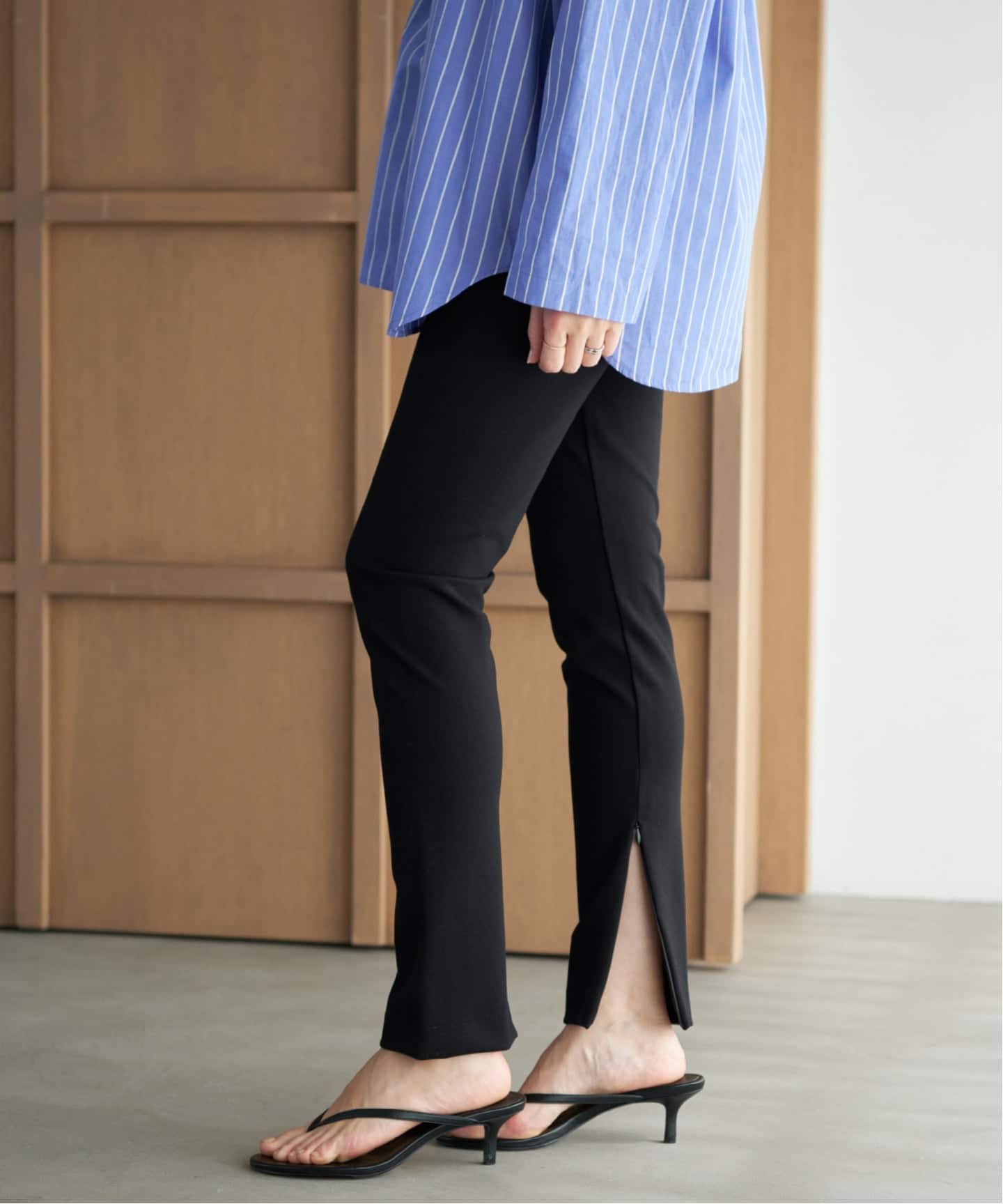 WEB限定追加予約》Zip Skinny パンツ 2（その他パンツ）｜Plage