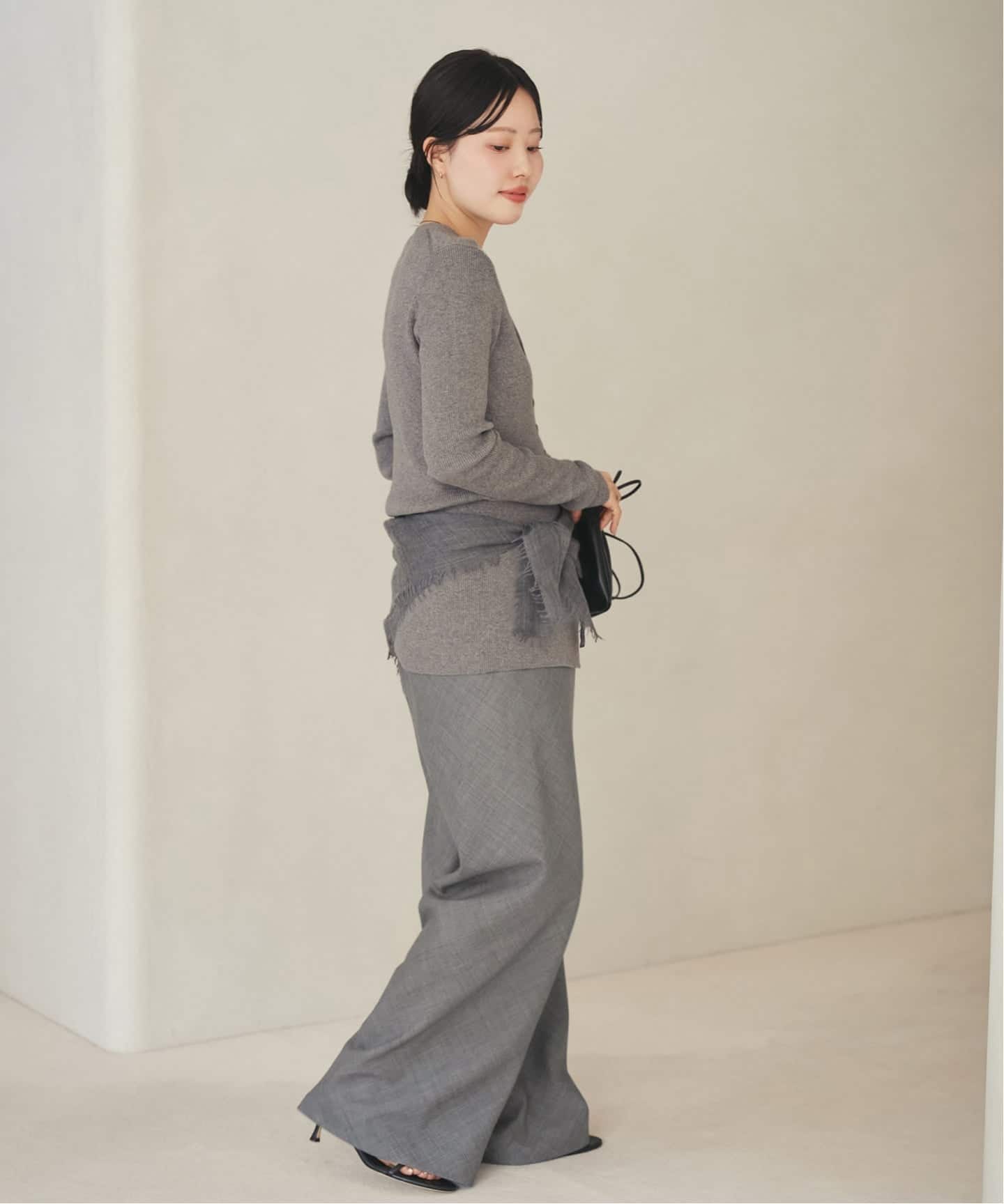 予約》Worsted Bias Relax パンツ（その他パンツ）｜Plage（プラージュ