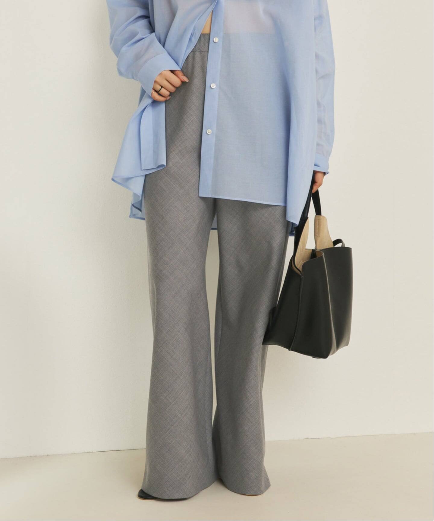 予約》Worsted Bias Relax パンツ（その他パンツ）｜Plage（プラージュ