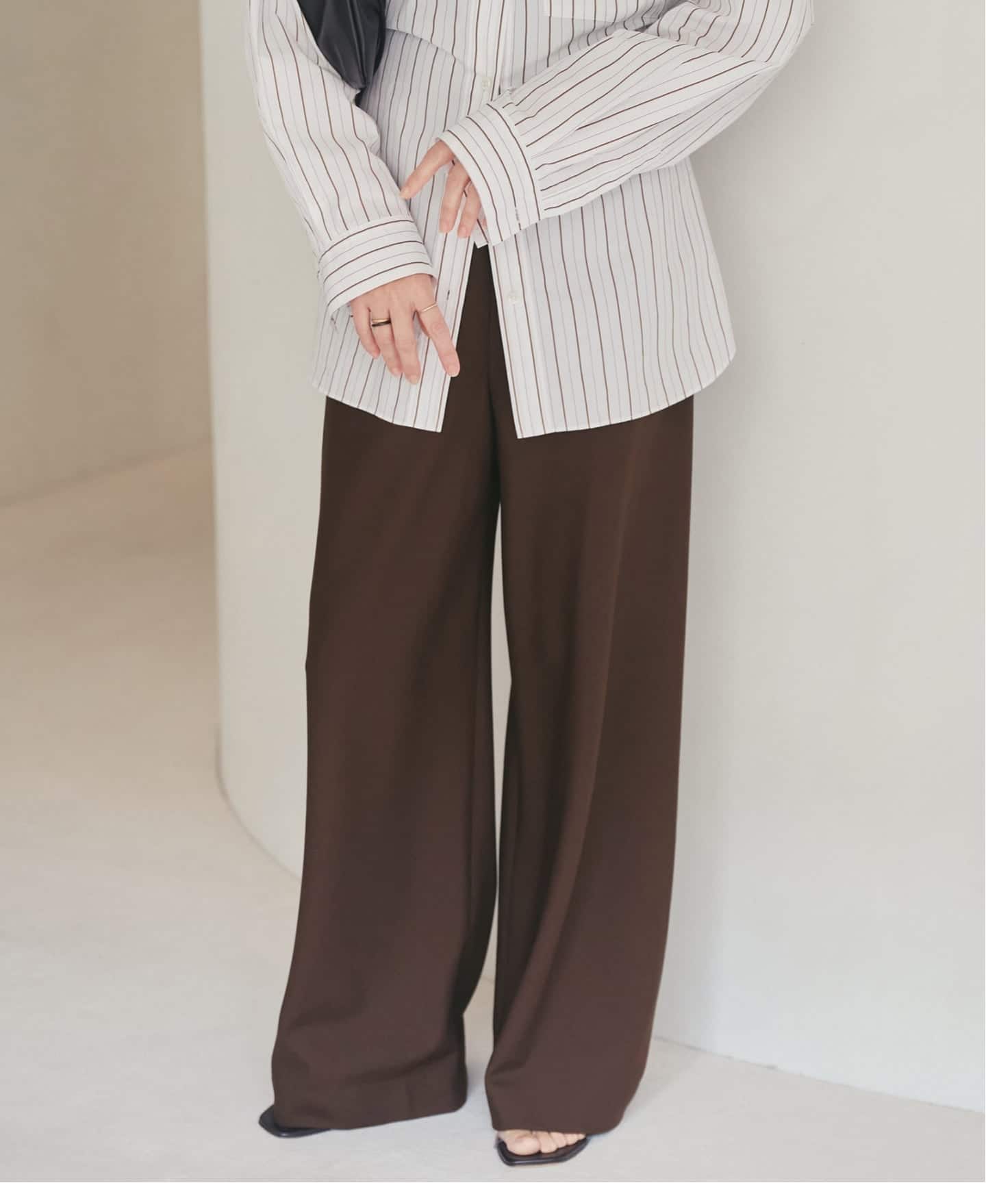 予約》Worsted Bias Relax パンツ（その他パンツ）｜Plage（プラージュ