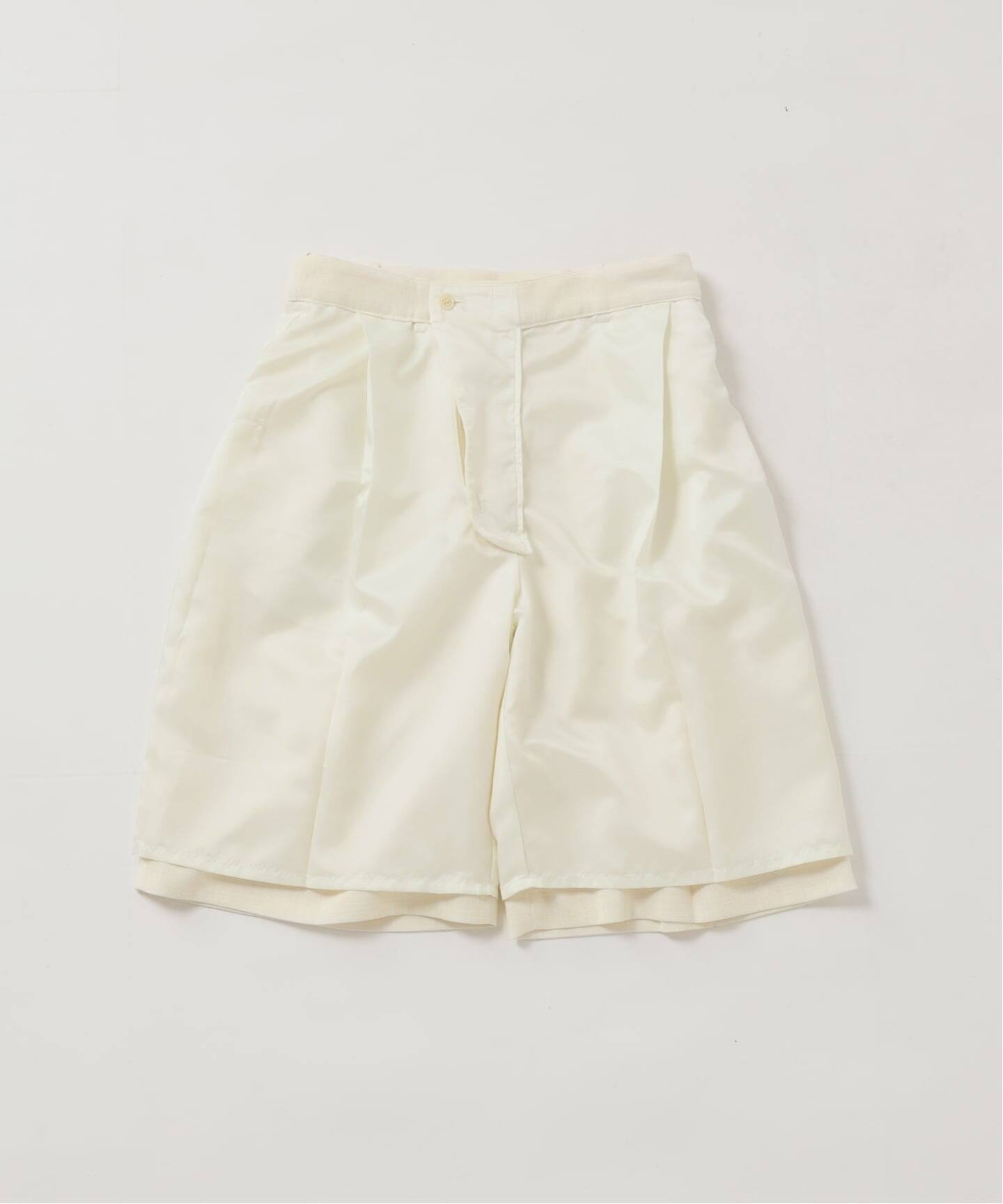 Plage ブラージュ　コットン　ニット　ハーフパンツ　アイボリー　新品 Short パンツ（ショート・ハーフパンツ）｜Plage（プラージュ）の通販
