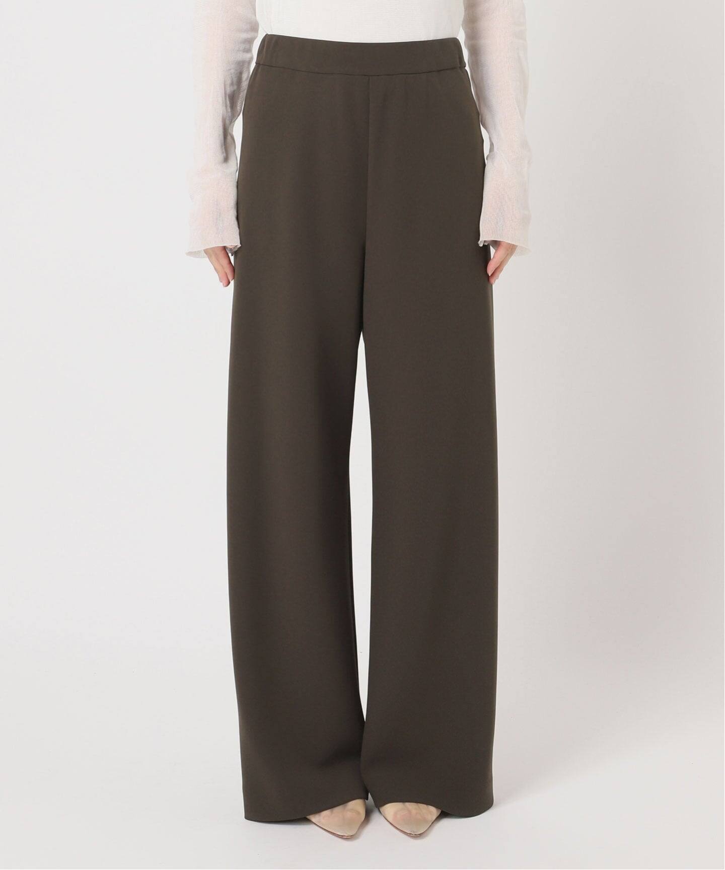 Bias Relax パンツ カラー ブラック サイズ 34 plage（プラージュ） パンツ 「一部カラーWEB限定追加」Bias Relax