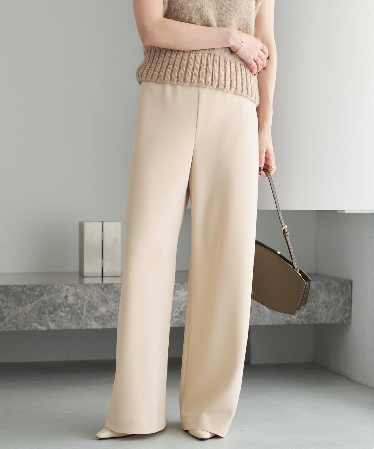 一部カラーWEB限定追加》Bias Relax パンツ 8（その他パンツ）｜Plage