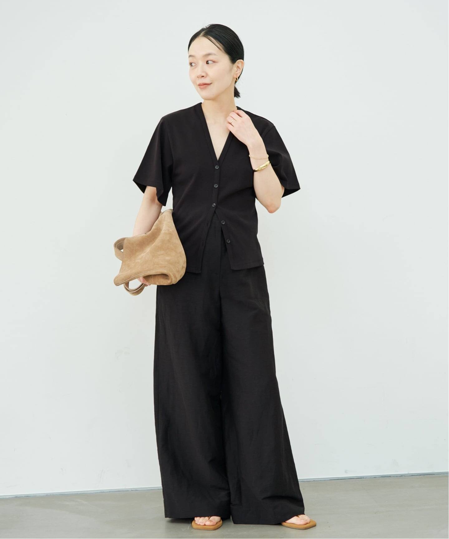 予約》Linen Mix Wide パンツ(その他パンツ)|Plage(プラージュ)の 予約》Linen Mix Wide パンツ(その他パンツ)|Plage(プラージュ)の