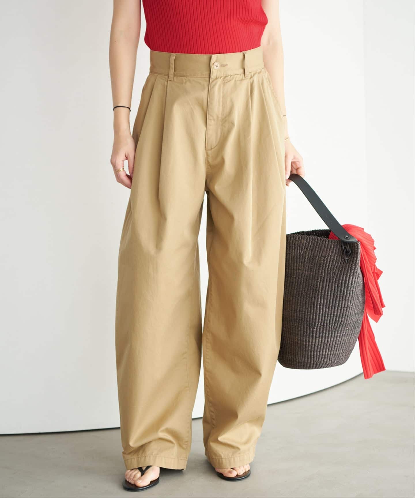 Barrel Chinos パンツ（チノパンツ）｜Plage（プラージュ）の通販