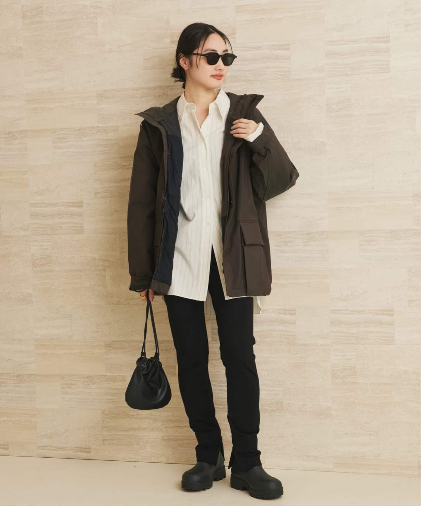 裏起毛Zip Skinny パンツ（その他パンツ）｜Plage（プラージュ）の通販