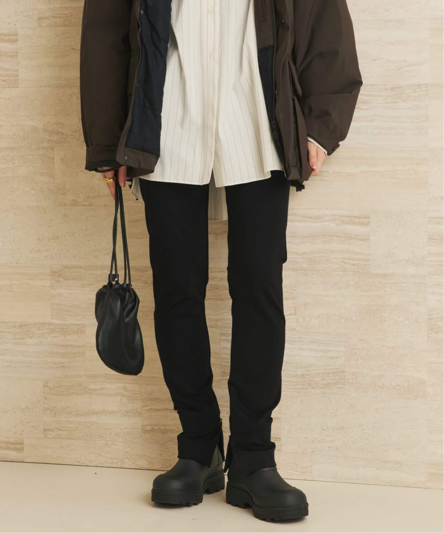 裏起毛Zip Skinny パンツ（その他パンツ）｜Plage（プラージュ）の通販