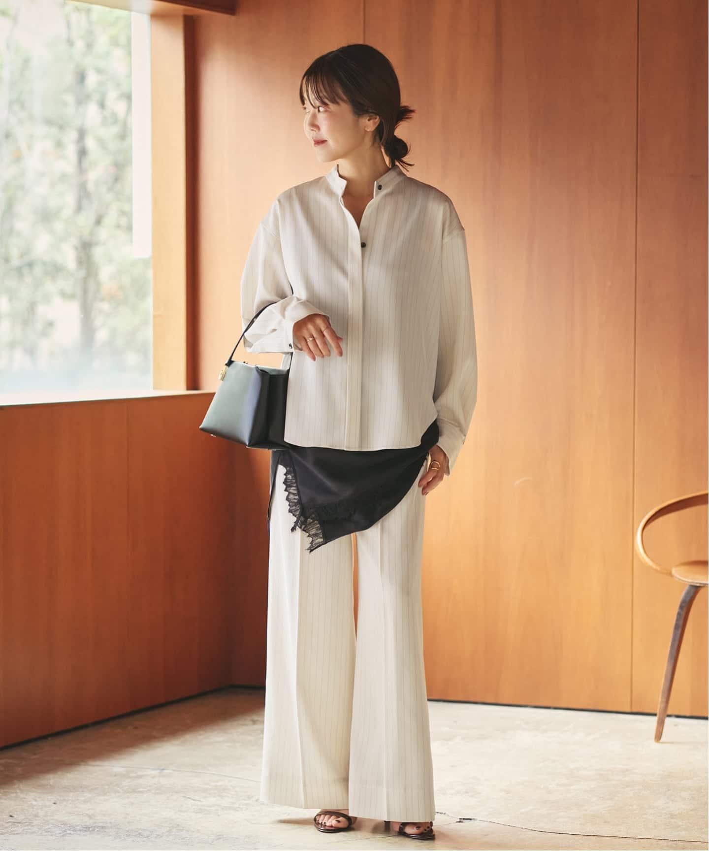 予約》Pin stripe パンツ（スラックス）｜Plage（プラージュ）の通販