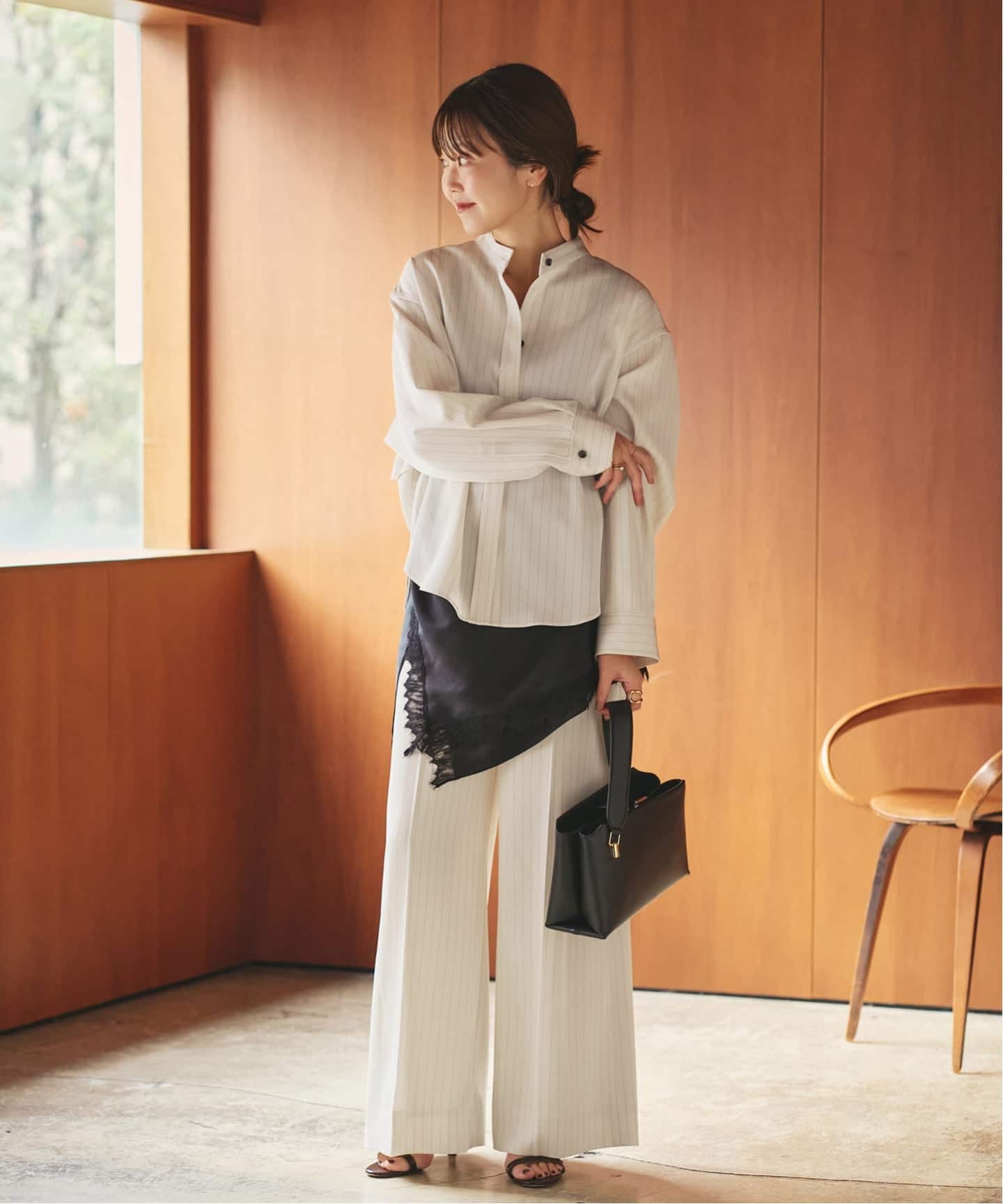 ぺんぐ Pin stripe パンツ（スラックス）｜Plage（プラージュ）の通販