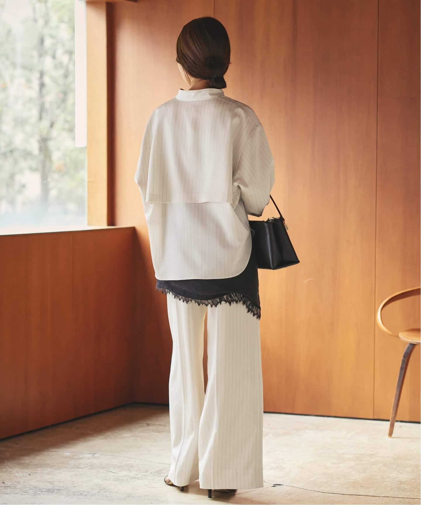 予約》Pin stripe パンツ（スラックス）｜Plage（プラージュ）の通販