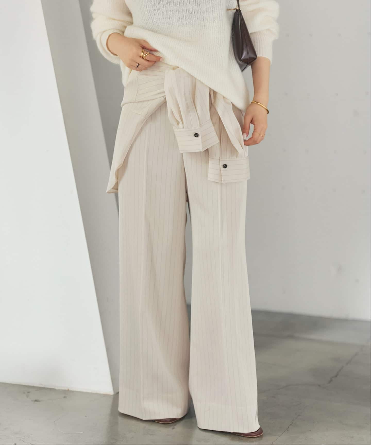 予約》Pin stripe パンツ（スラックス）｜Plage（プラージュ）の通販