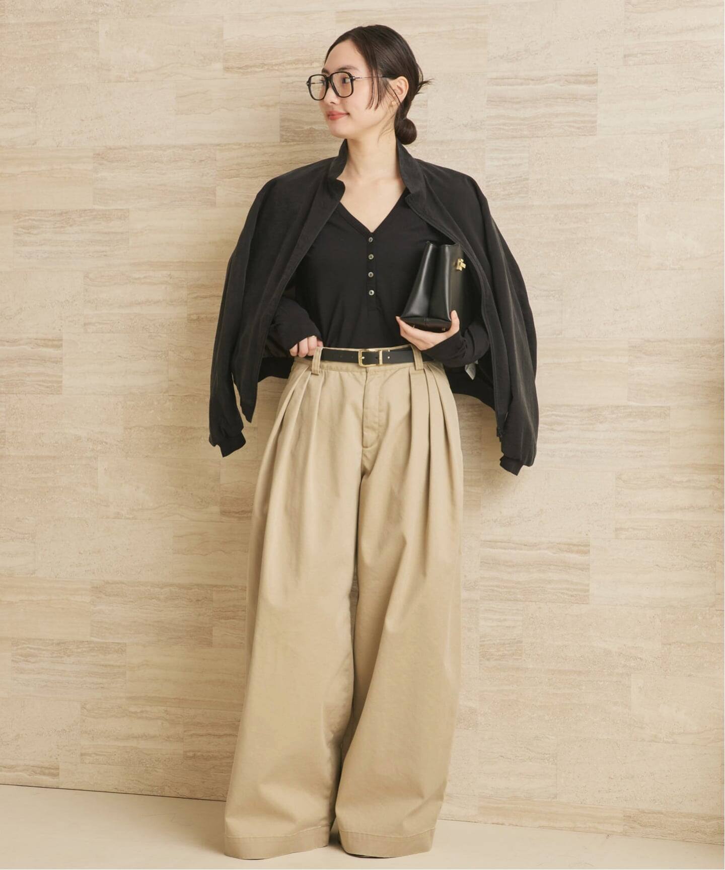 追加予約》R'IAM Super wide CHINO パンツ（チノパンツ）｜Plage