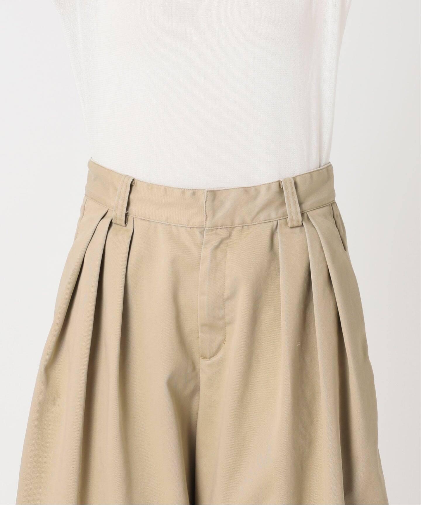 追加予約》R'IAM Super wide CHINO パンツ(チノパンツ)|Plage 追加予約》R'IAM Super wide CHINO パンツ(チノパンツ)|Plage