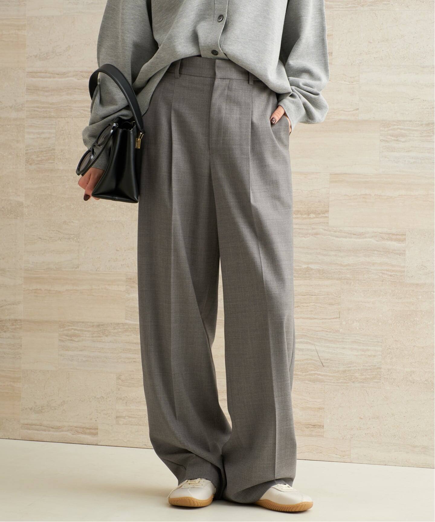 R'IAM WOOSTED BASIC パンツ（スラックス）｜Plage（プラージュ）の