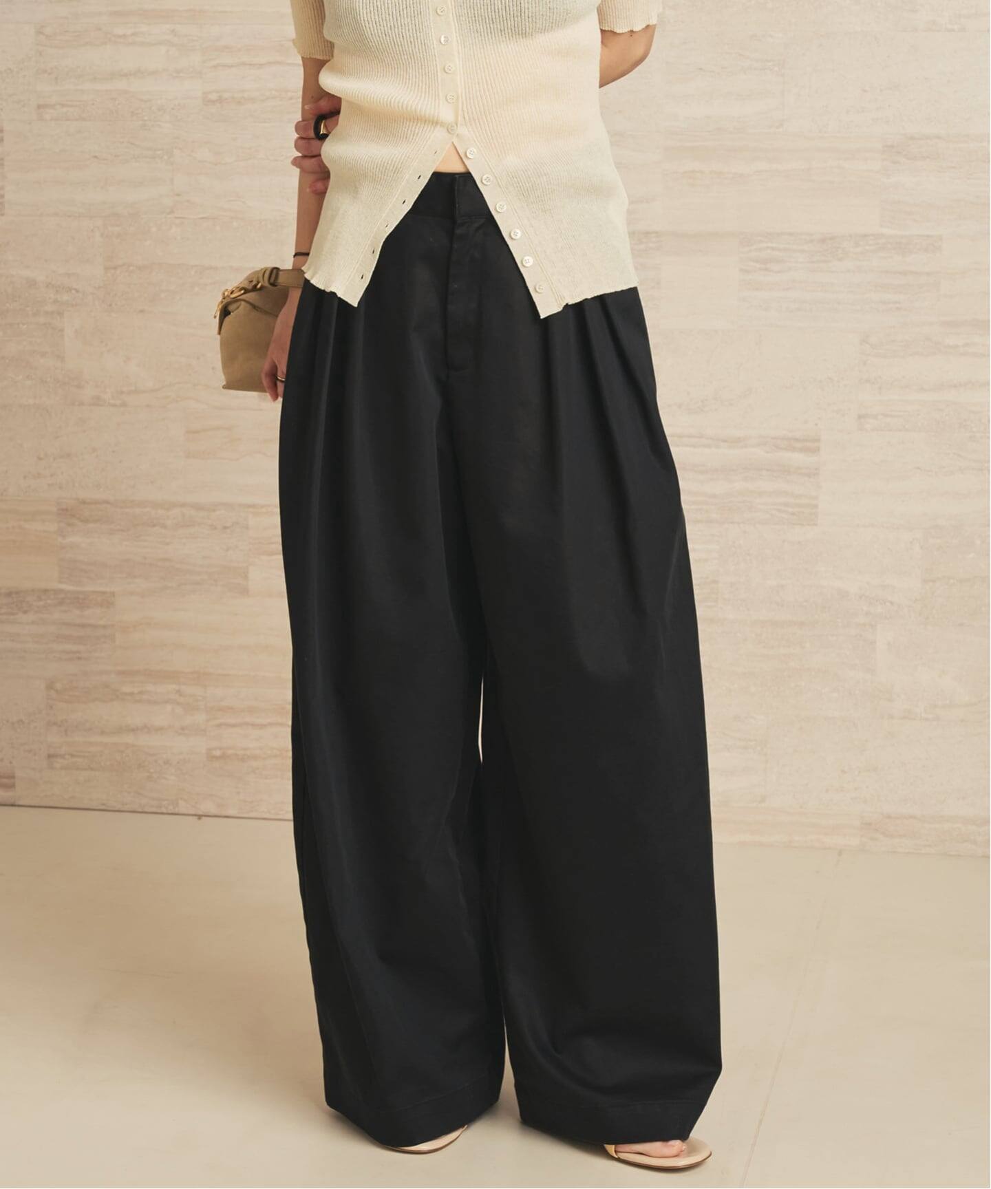 追加》R'IAM Super wide CHINO パンツ 2（チノパンツ）｜Plage
