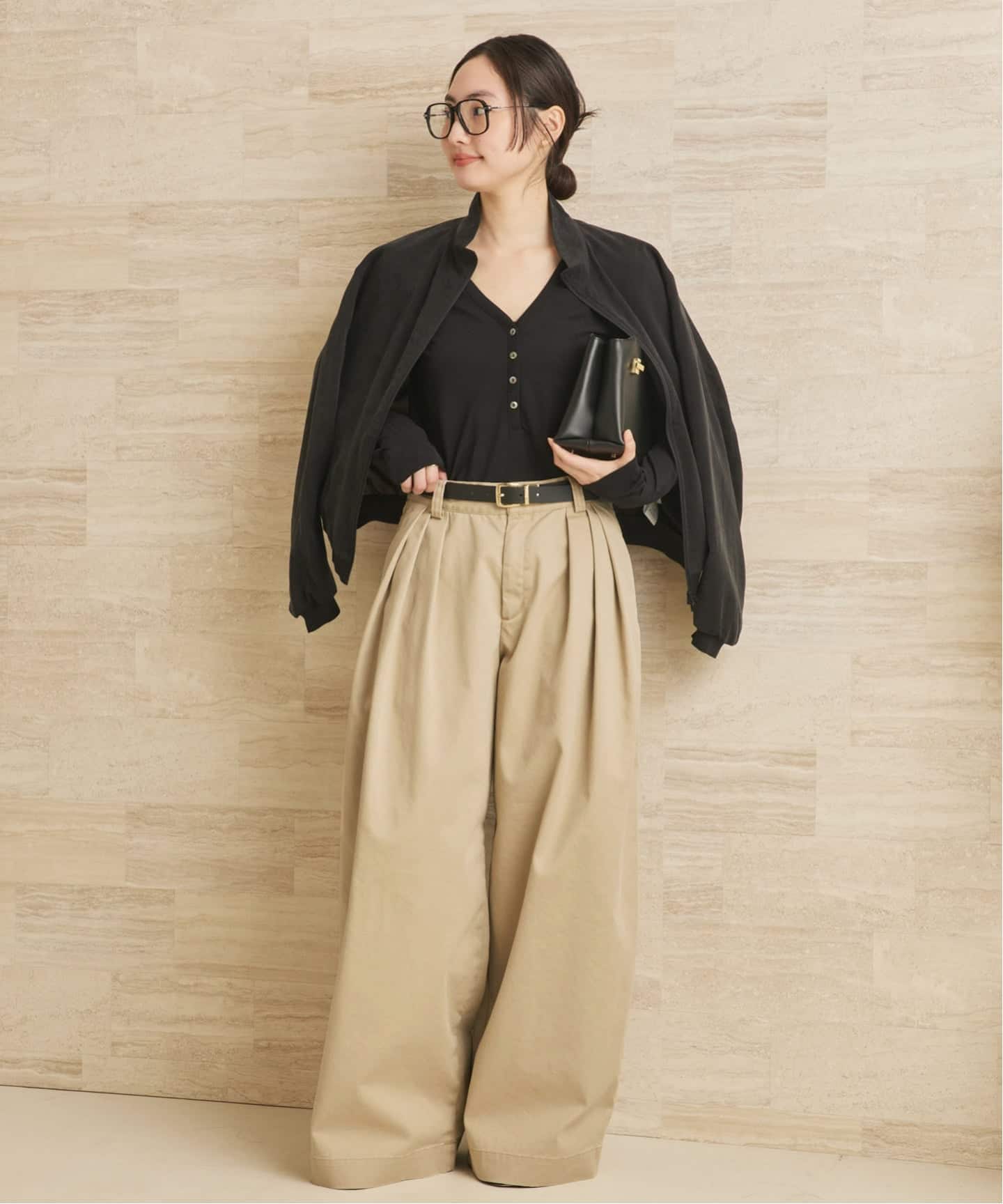 R’IAM Super wide CHINO パンツ38 WEB限定追加》R'IAM Super wide CHINO パンツ 3（チノパンツ）｜Plage