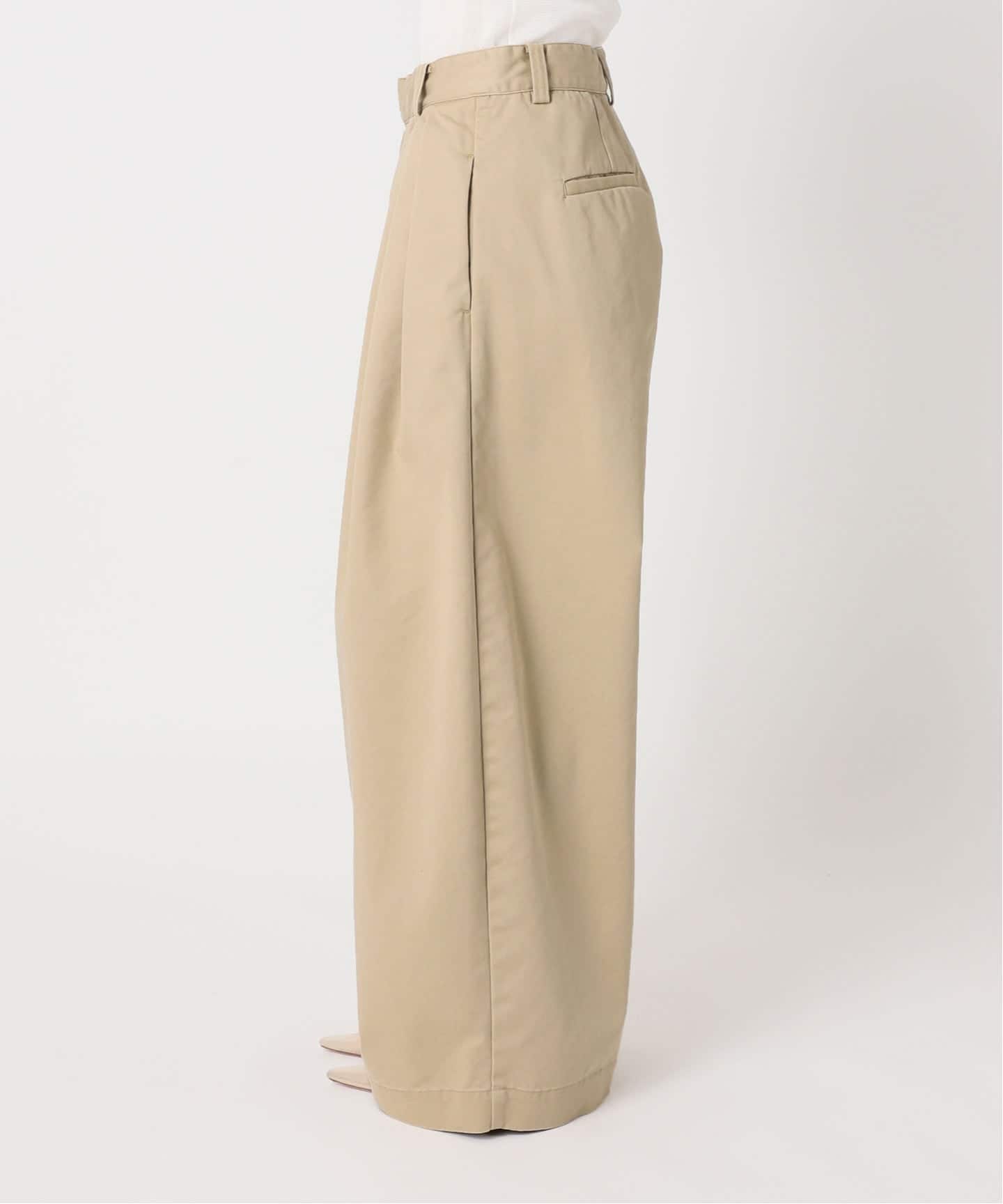 WEB限定追加》R'IAM Super wide CHINO パンツ 3（チノパンツ）｜Plage