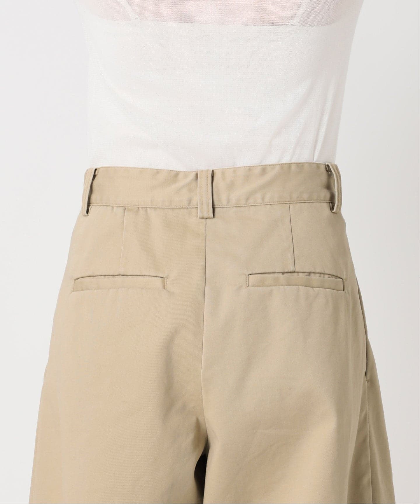 WEB限定追加》R'IAM Super wide CHINO パンツ 3（チノパンツ）｜Plage