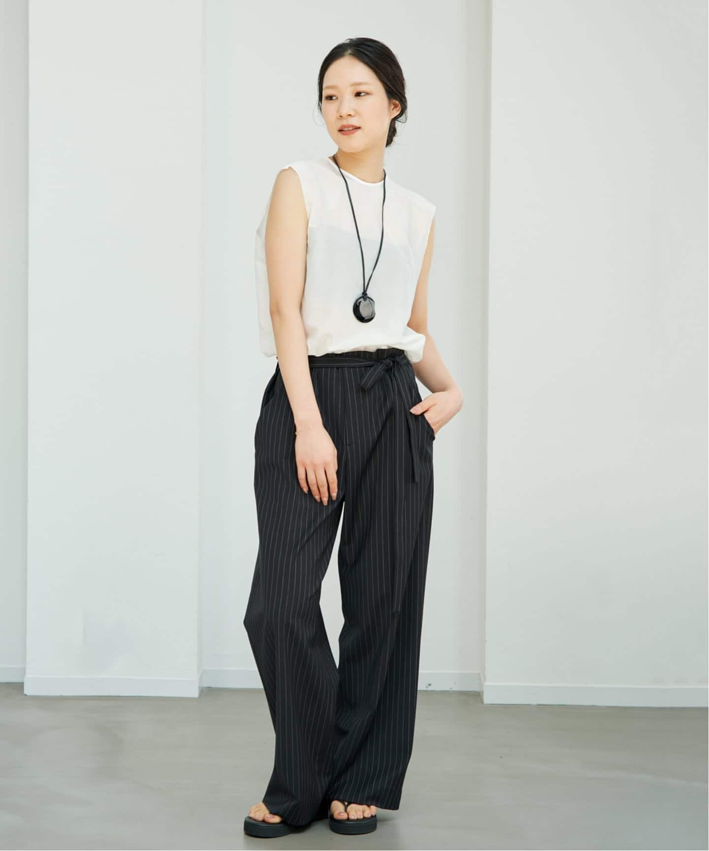 Plage R’IAM SEMI EAZY パンツ R'IAM SEMI EAZY パンツ（その他パンツ）｜Plage（プラージュ）の通販