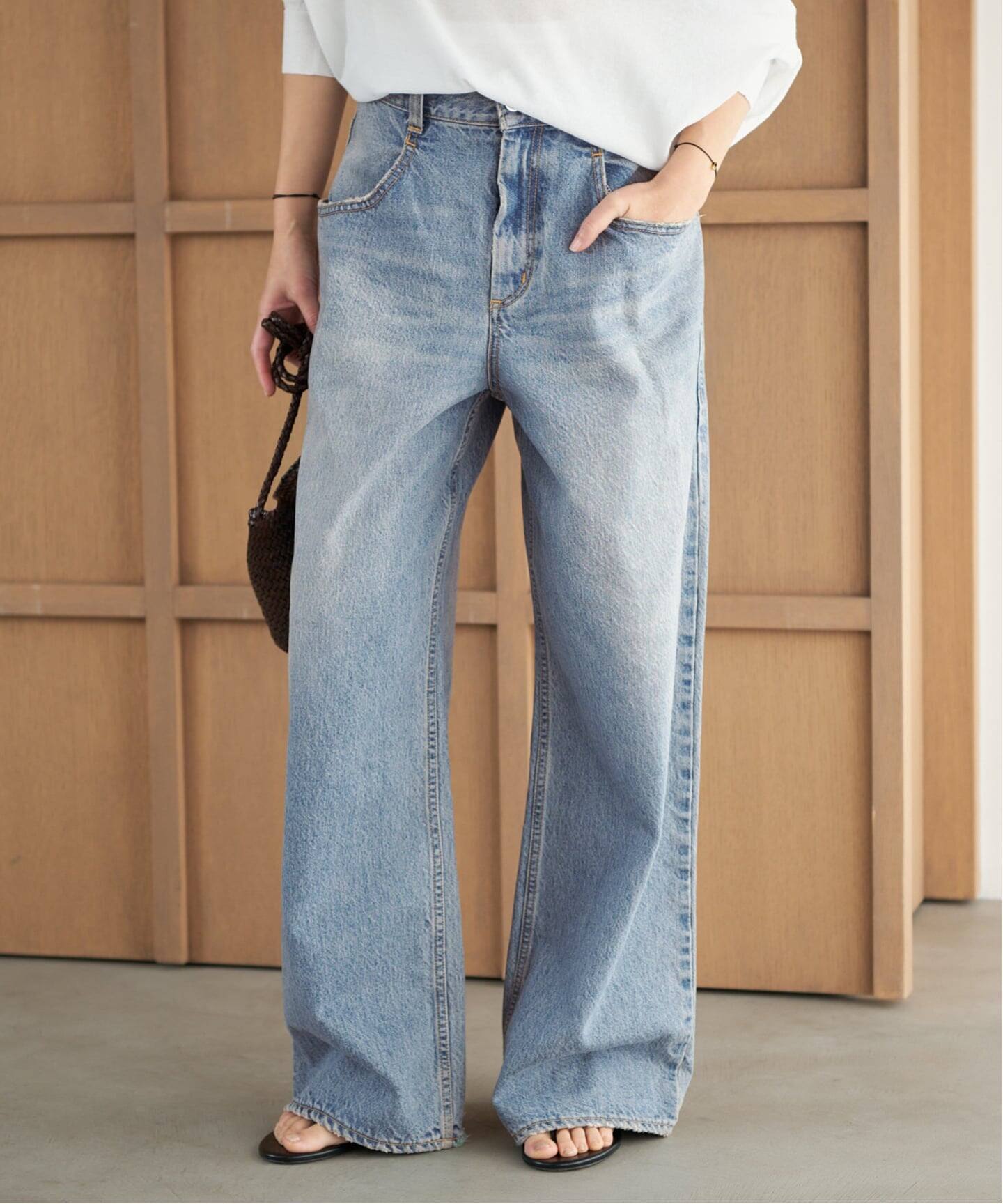 追加予約》R'IAM WIDE デニム 6（デニムパンツ・ジーンズ）｜Plage