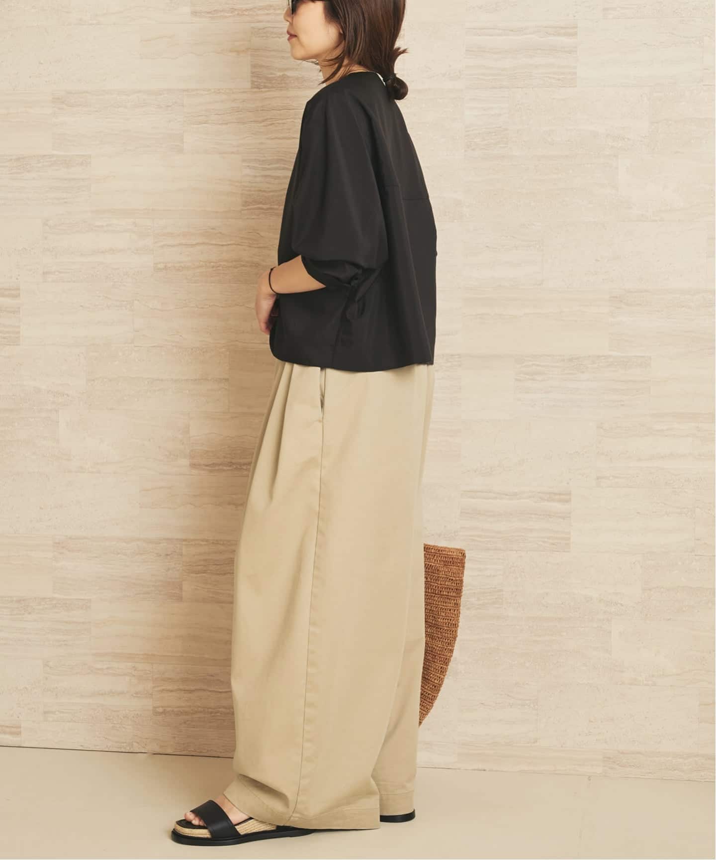 追加予約》R'IAM Super wide CHINO パンツ 4(チノパンツ)|Plage 追加予約》R'IAM Super wide CHINO パンツ 4(チノパンツ)|Plage