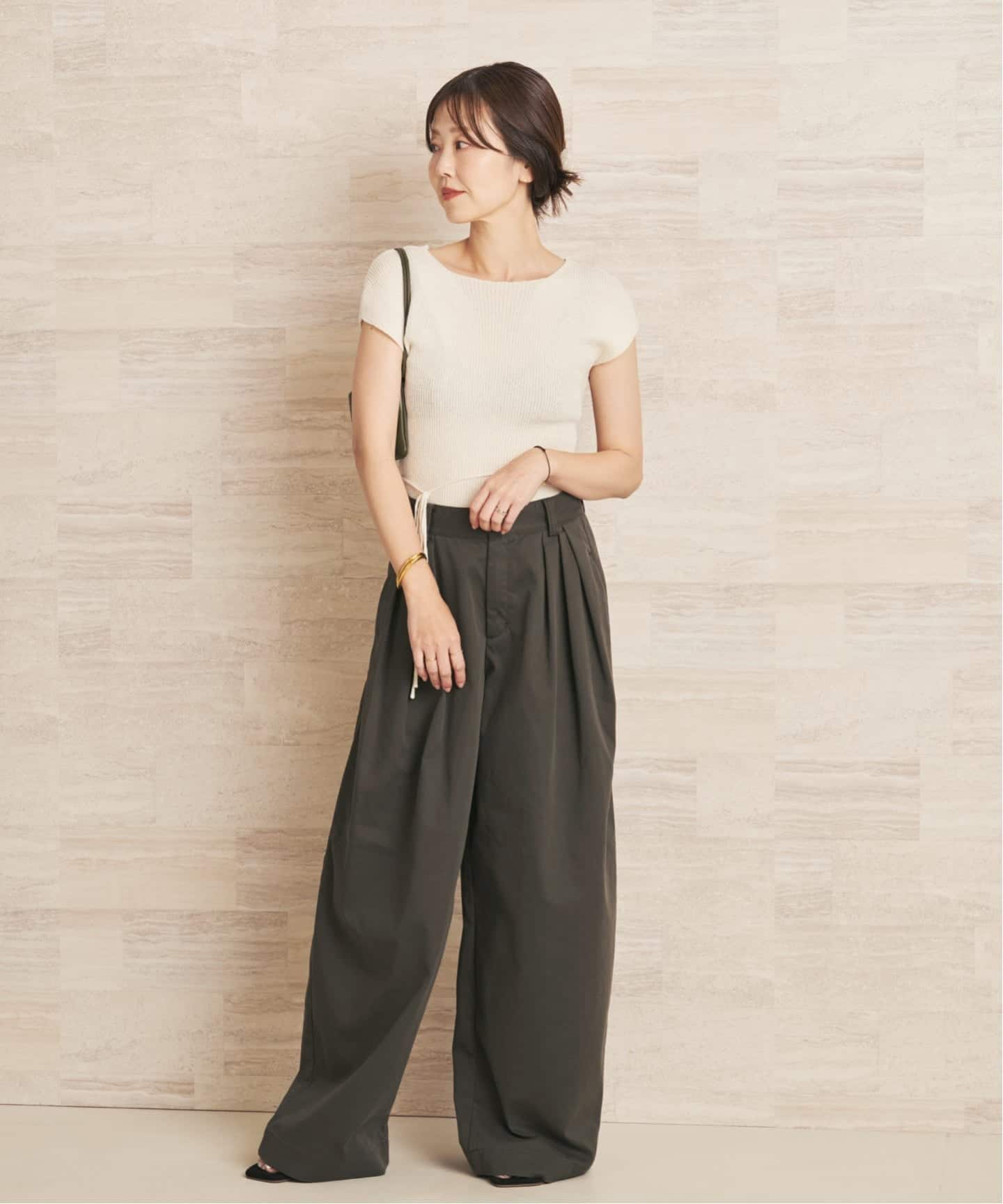 追加》R'IAM Super wide CHINO パンツ 6（チノパンツ）｜Plage