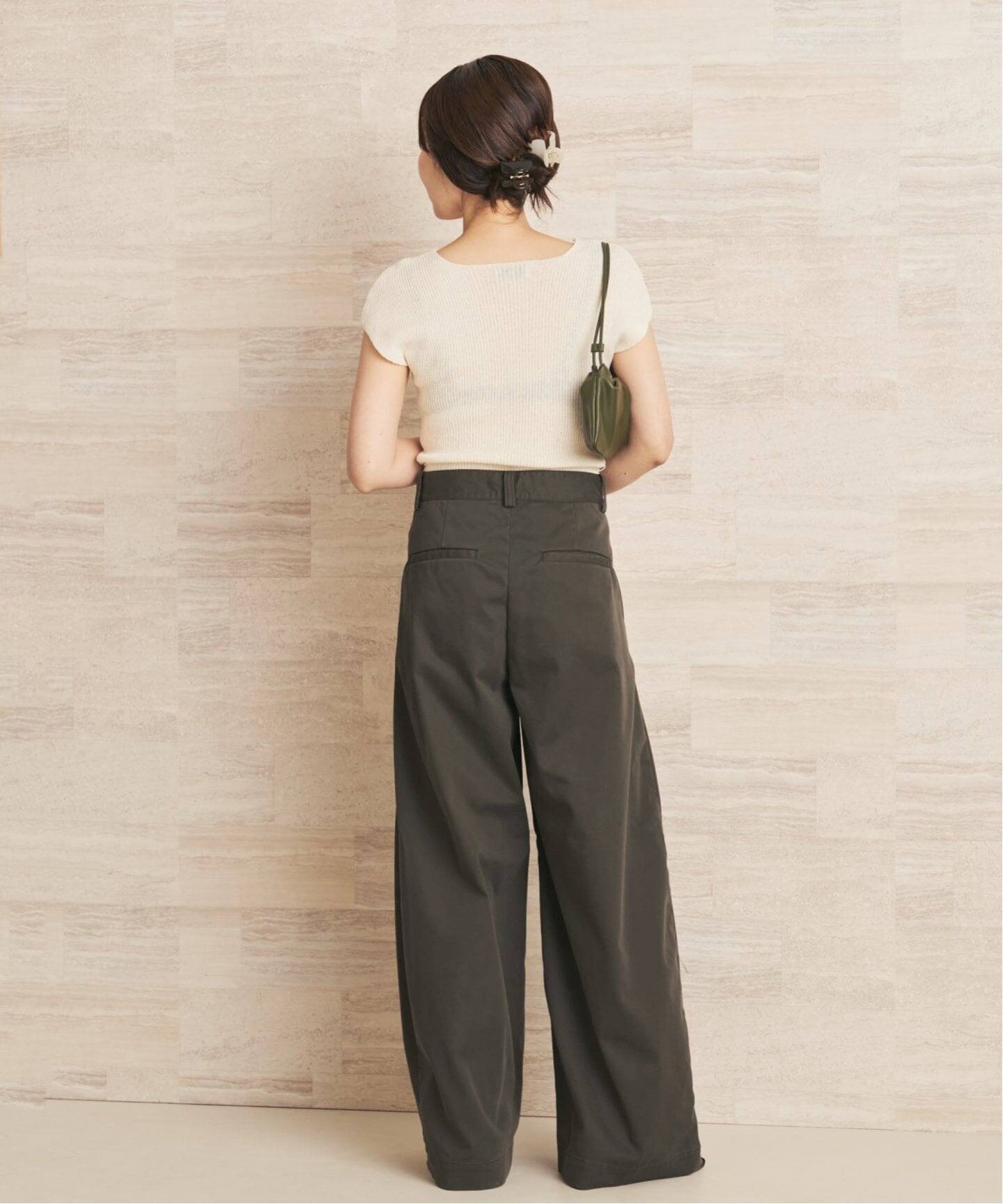 追加》R'IAM Super wide CHINO パンツ 6（チノパンツ）｜Plage