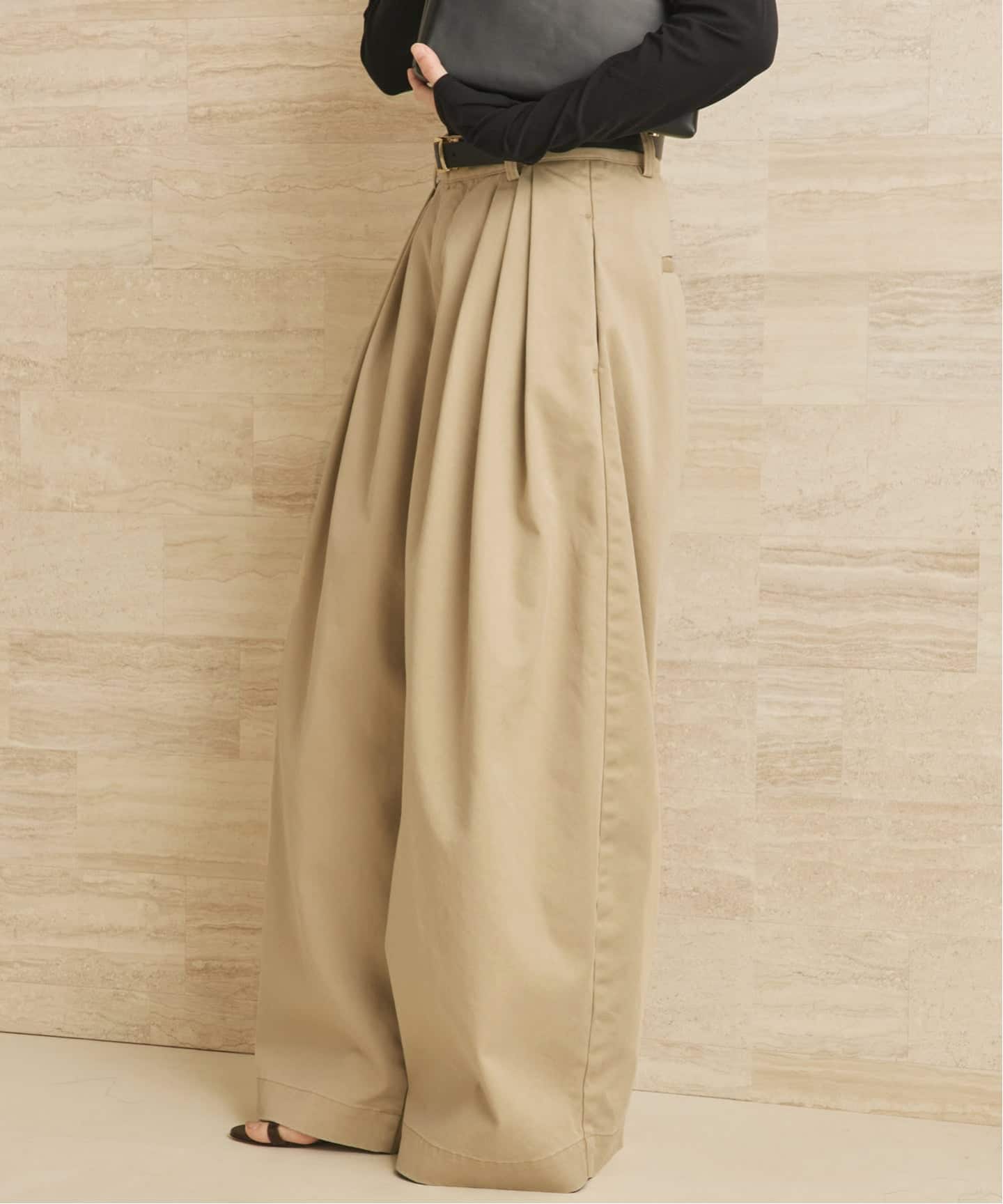 WEB限定追加予約》R'IAM Super wide CHINO パンツ 5（チノパンツ