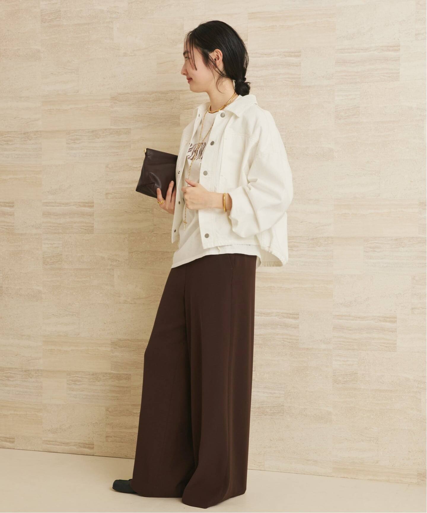 washable minimal flare パンツ（その他パンツ）｜Plage（プラージュ