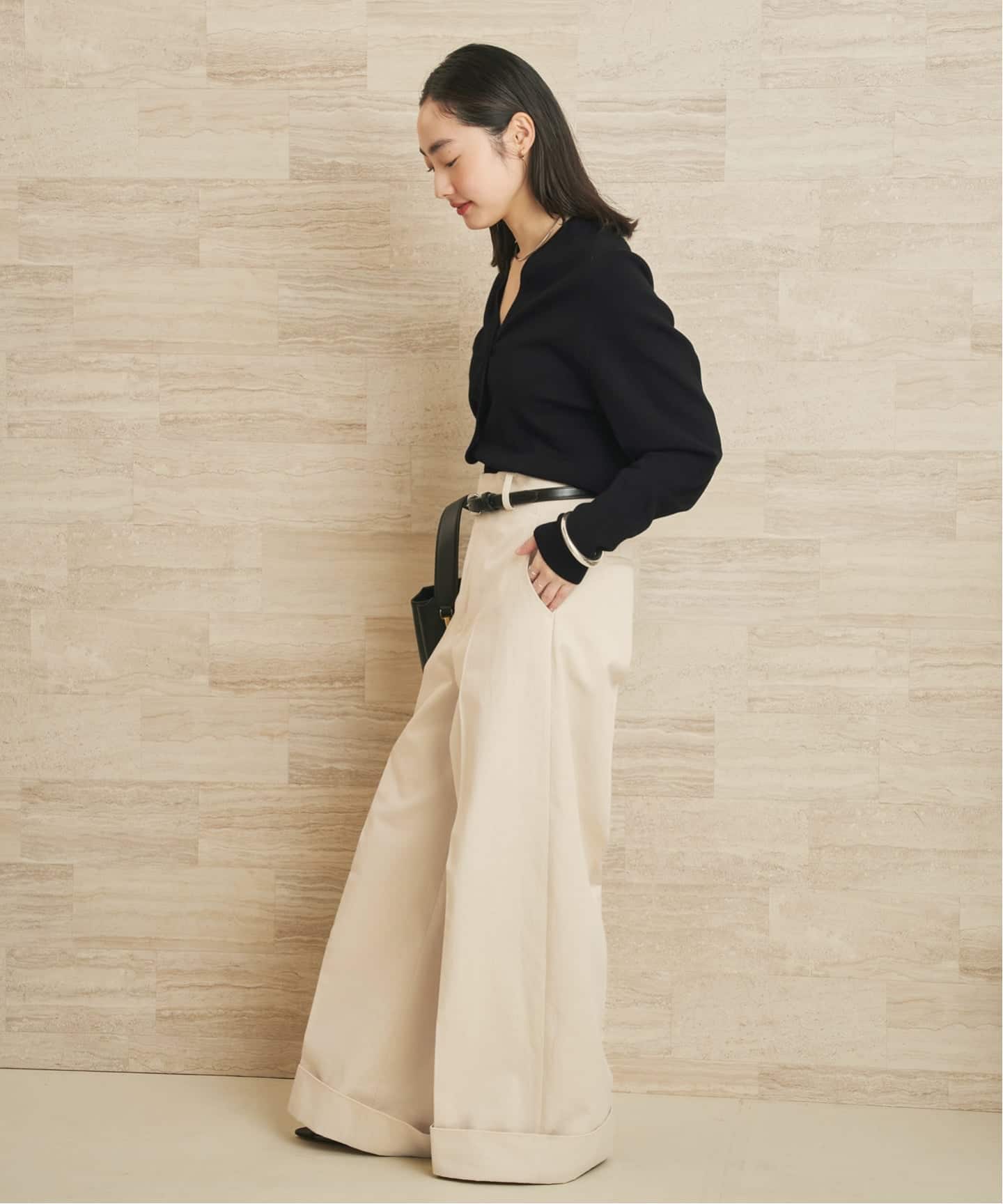 予約》organic cotton chino パンツ（チノパンツ）｜Plage（プラージュ