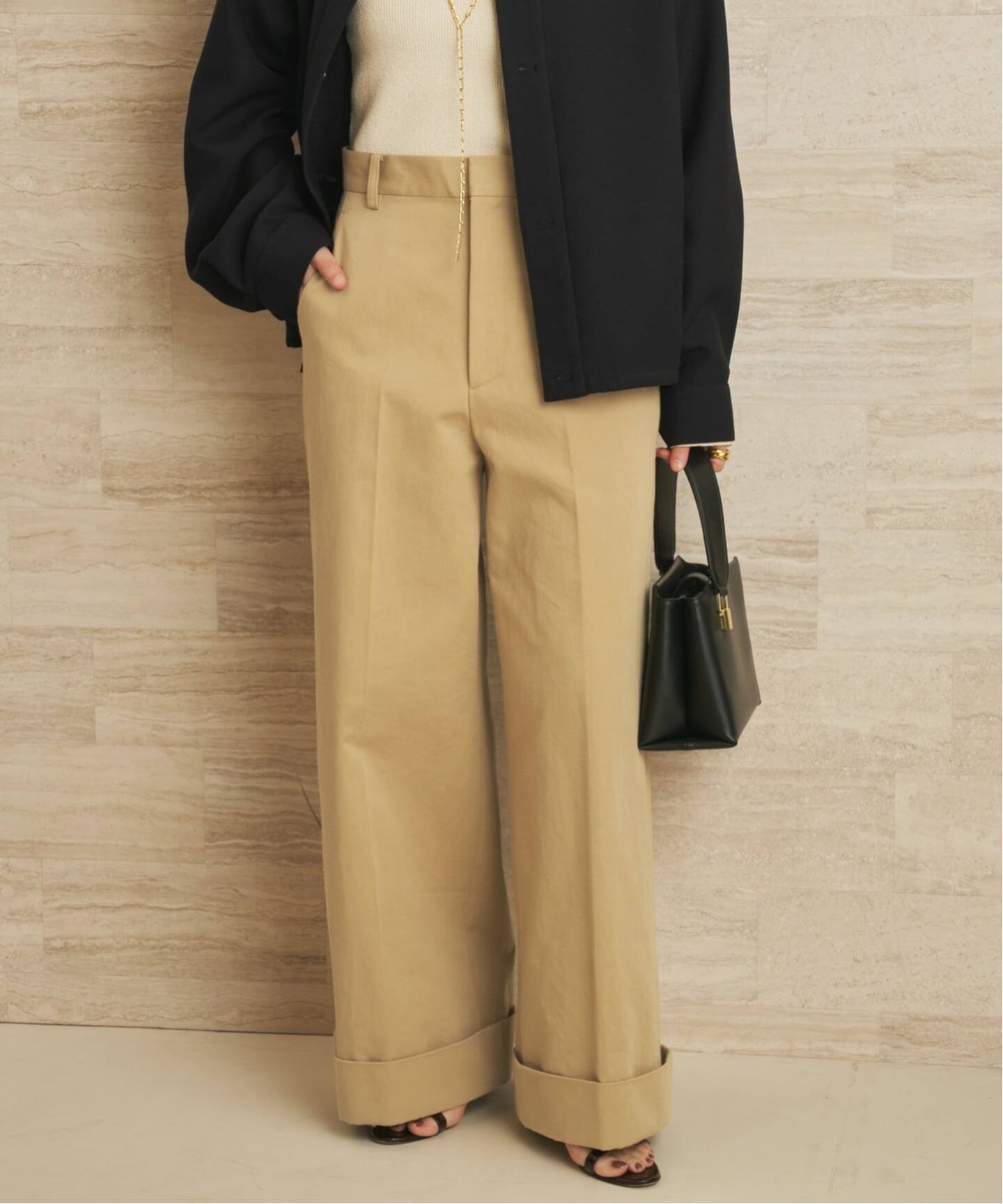 organic cotton chino パンツ（チノパンツ）｜Plage（プラージュ）の